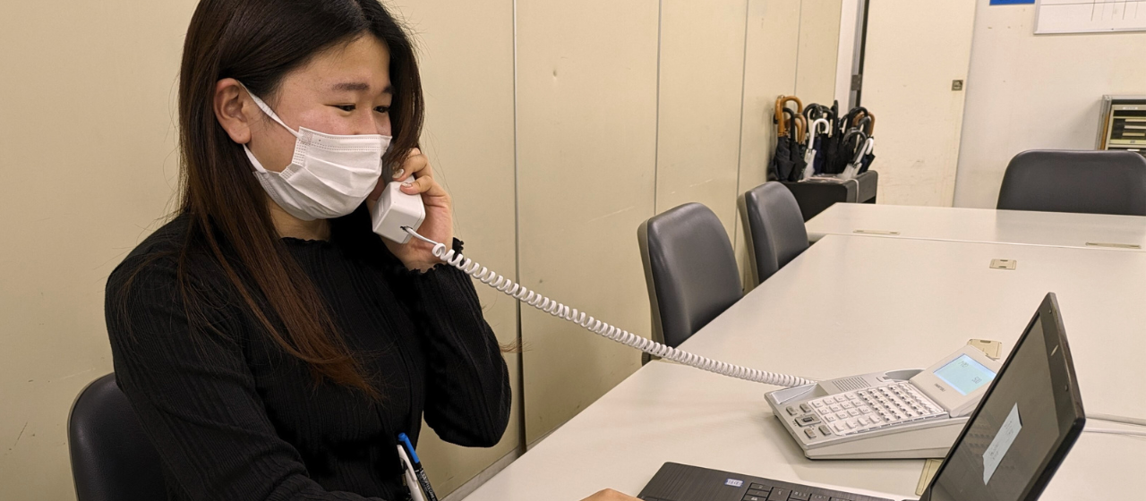 さまざまな部署と連携しながら、新たな知識やスキルを獲得できる仕事。営業職から総務職への転職を通して得られたもの