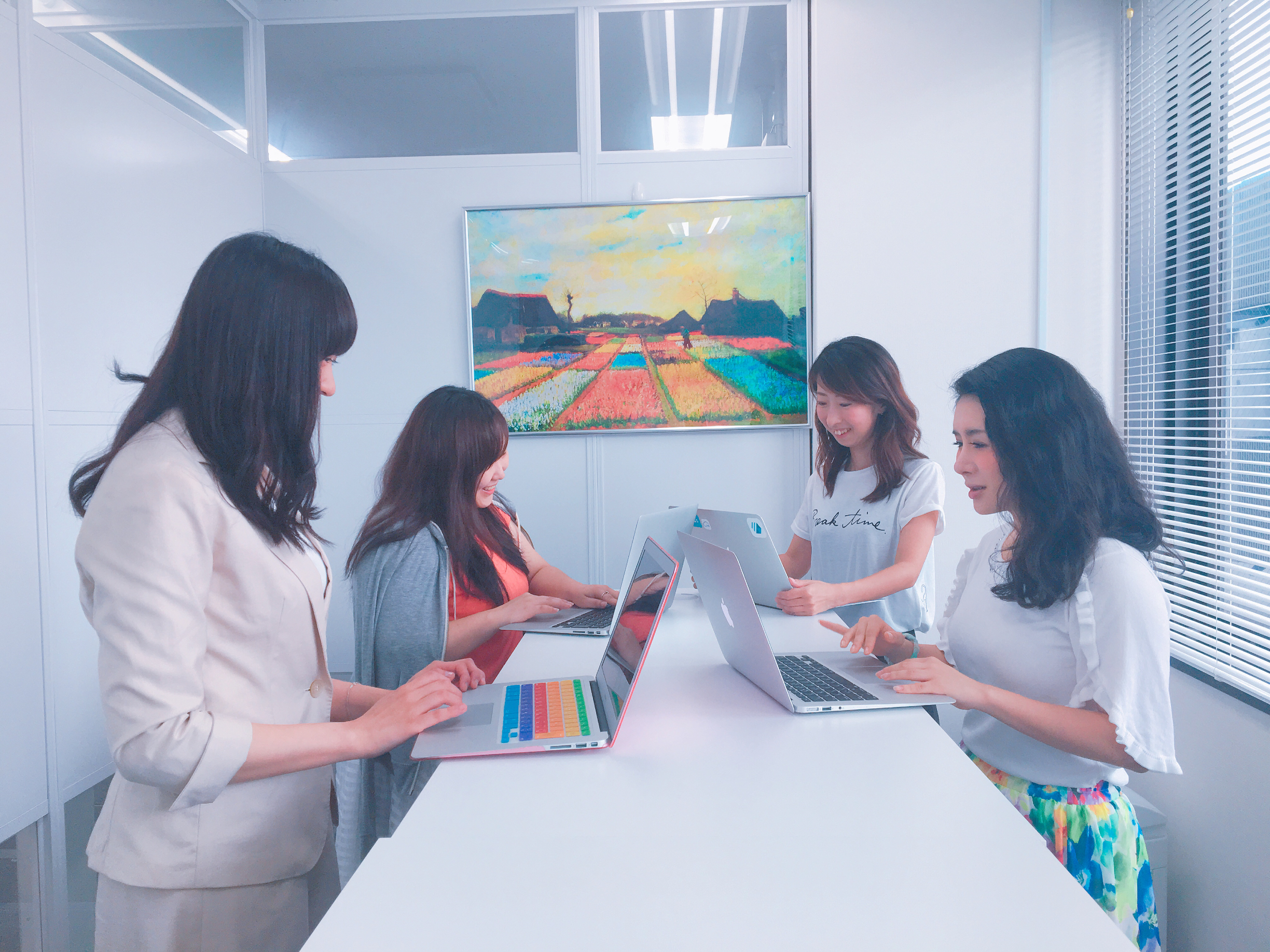 女性社員、活躍中！