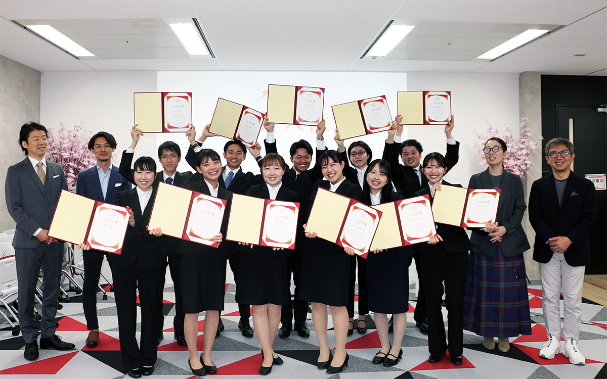 【2024年度 入社式】シナジーマーケティングに新卒11名が入社しました！