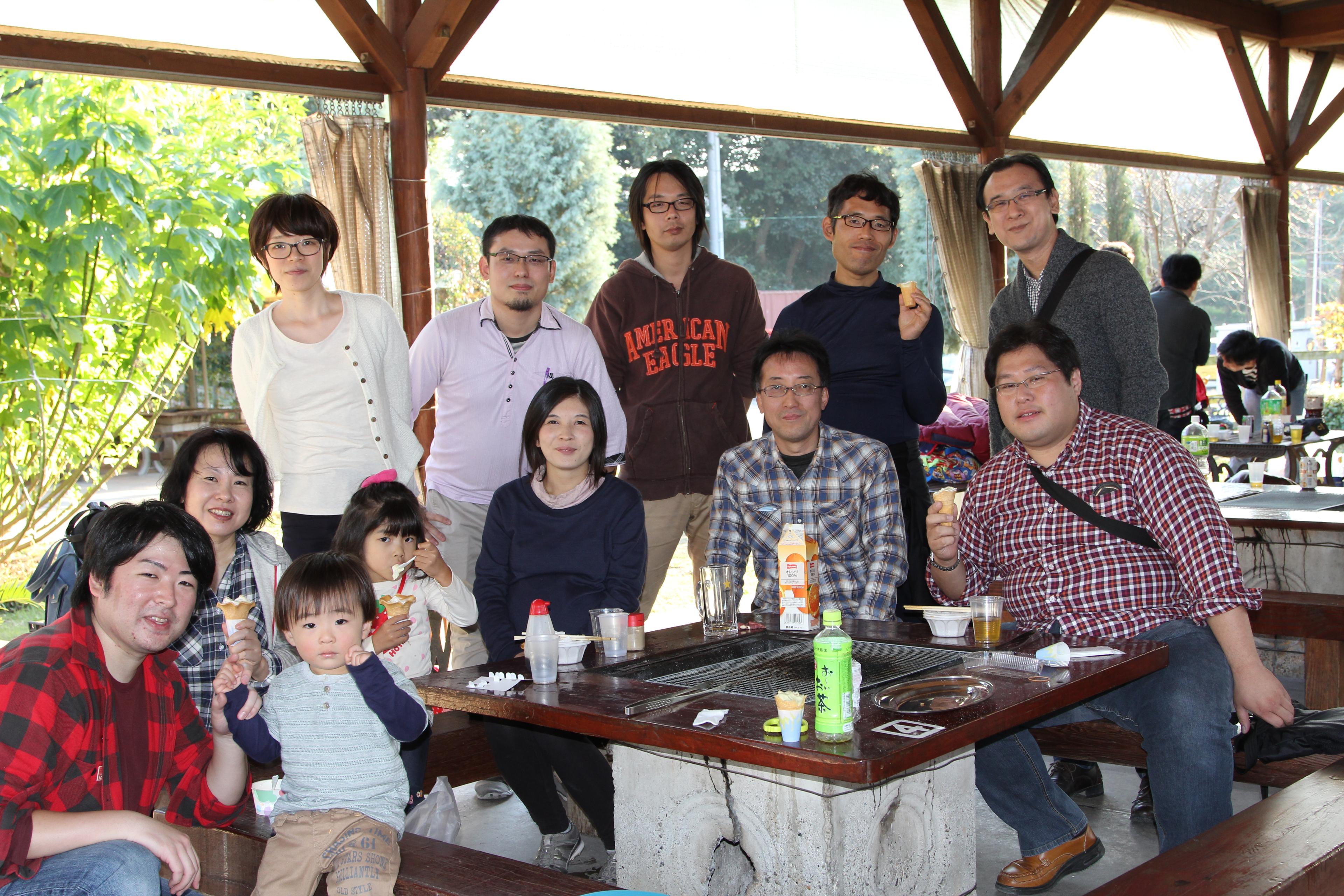 社内懇親会バーベキュー