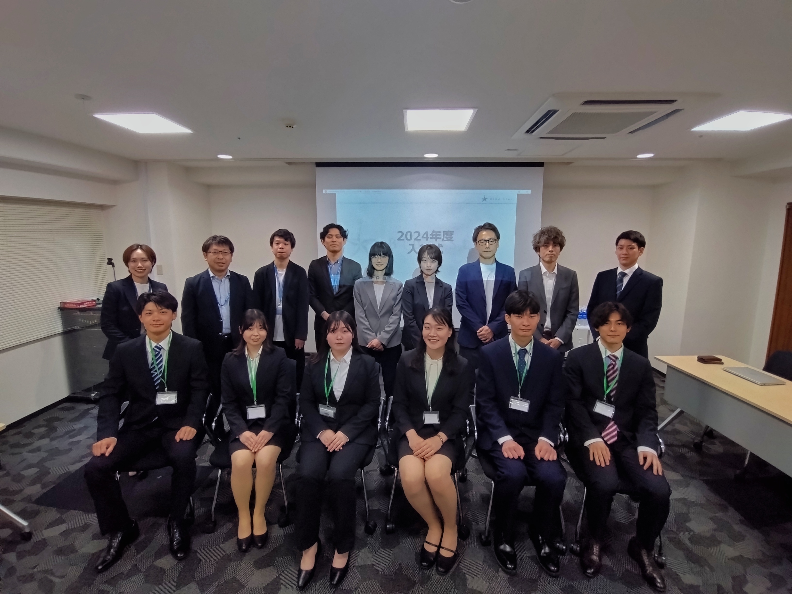 【2024年度 入社式レポート】Blue Starに6名の新卒社員が入社しました！