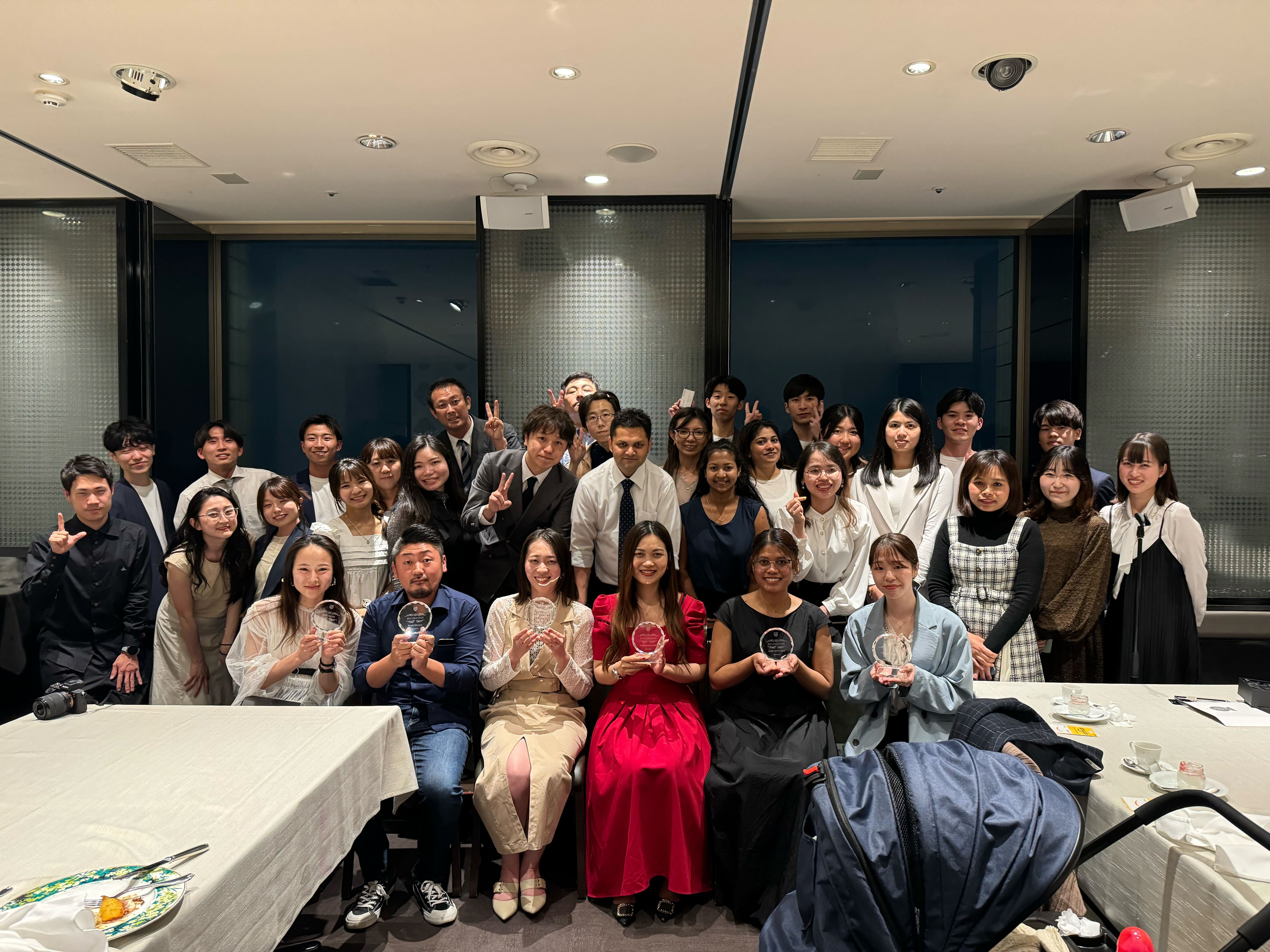 【イベントレポートVol.6】弊社で初となる表彰式を開催しました！✨🥂 ❘ 株式会社JJS