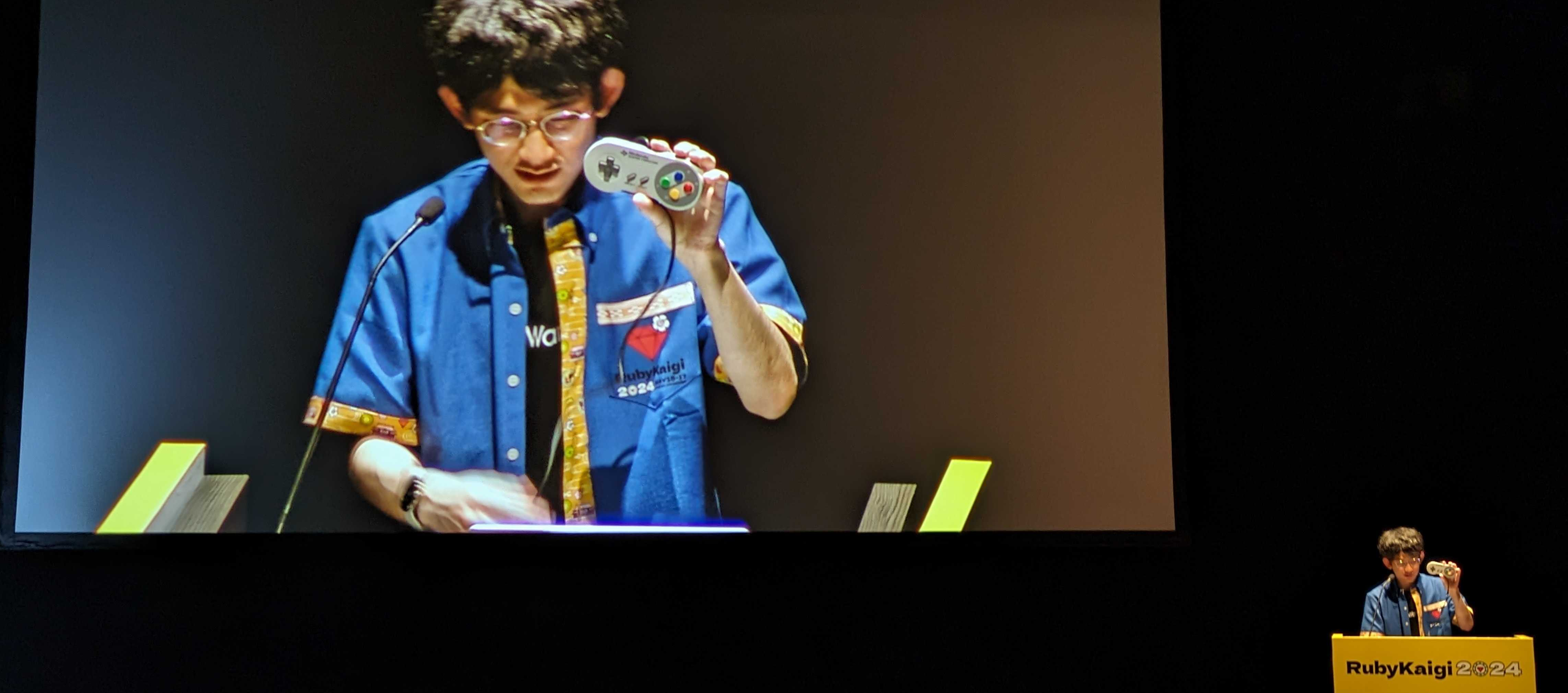 RubyKaigi 2024 でスーファミと mruby/c について発表しました