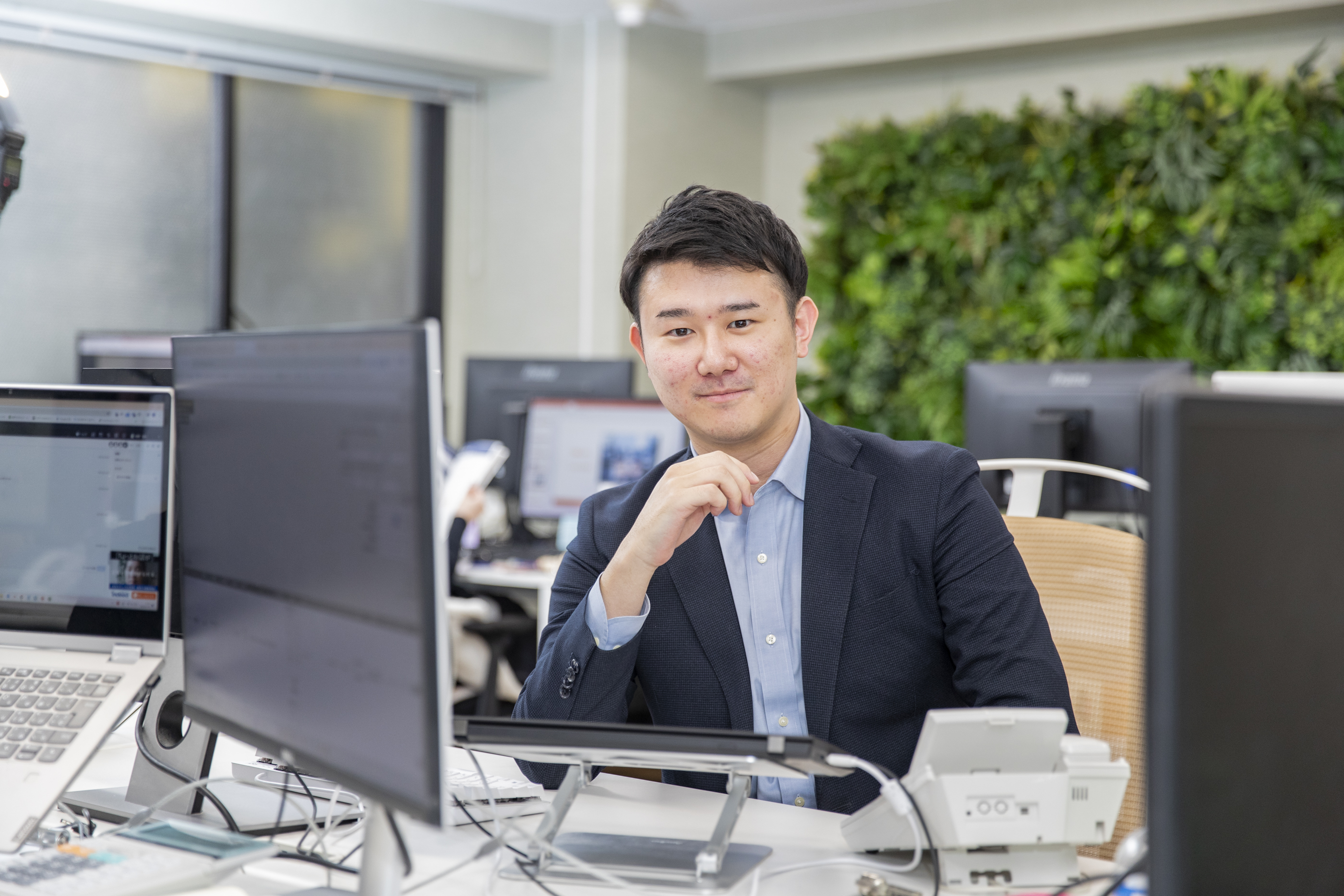 インタビュー長谷川くん（インターン出身）