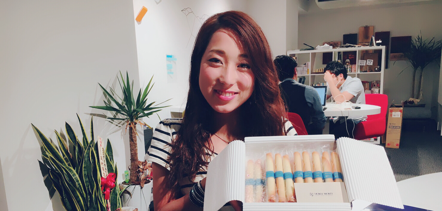 かわいい長期インターン卒業生がオフィスに遊びに来てくれました！