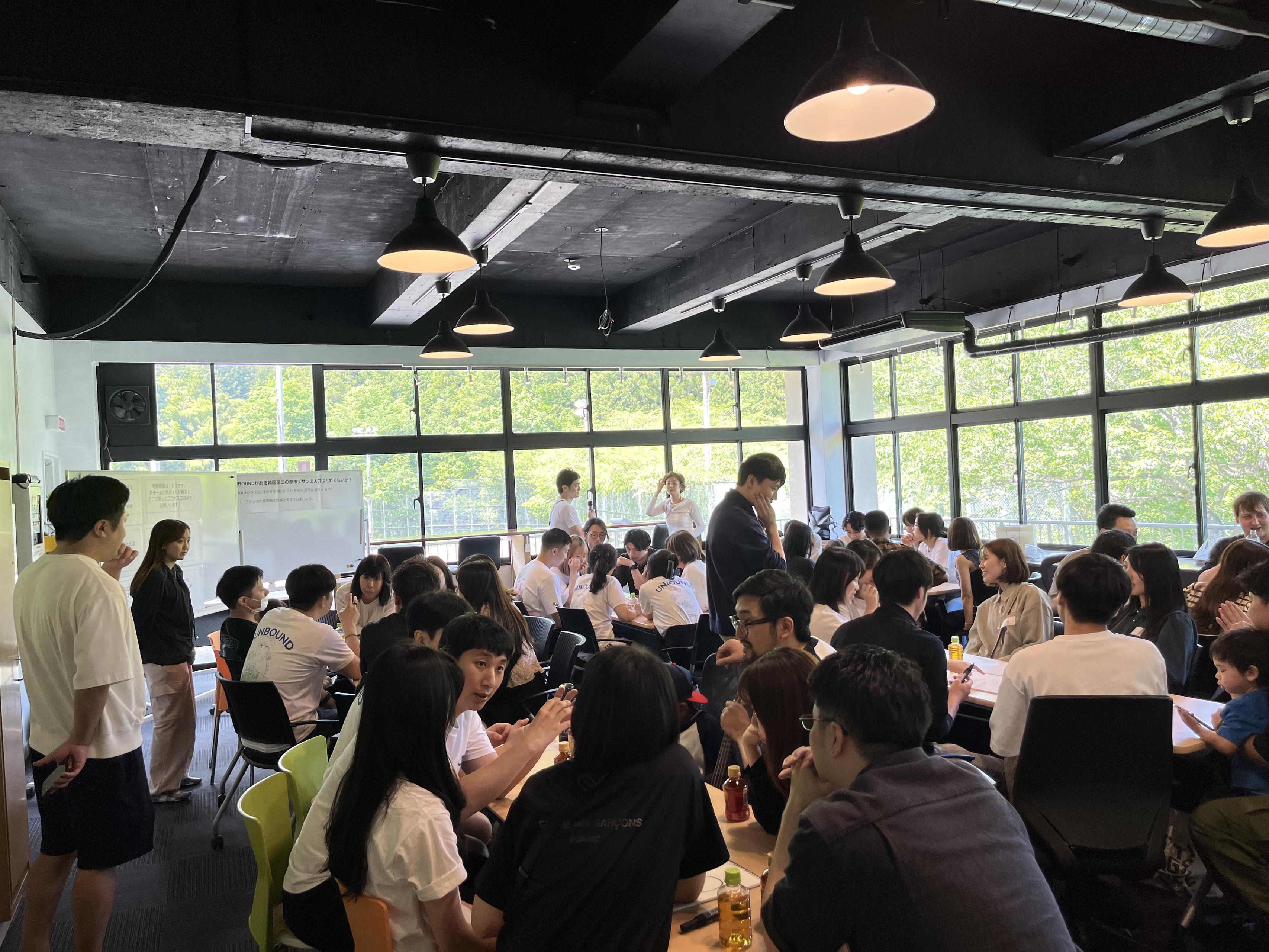 奥多摩にある廃校を再活用した自社運営施設「OKUTAMA＋」でグループ社員合宿を開催しました！