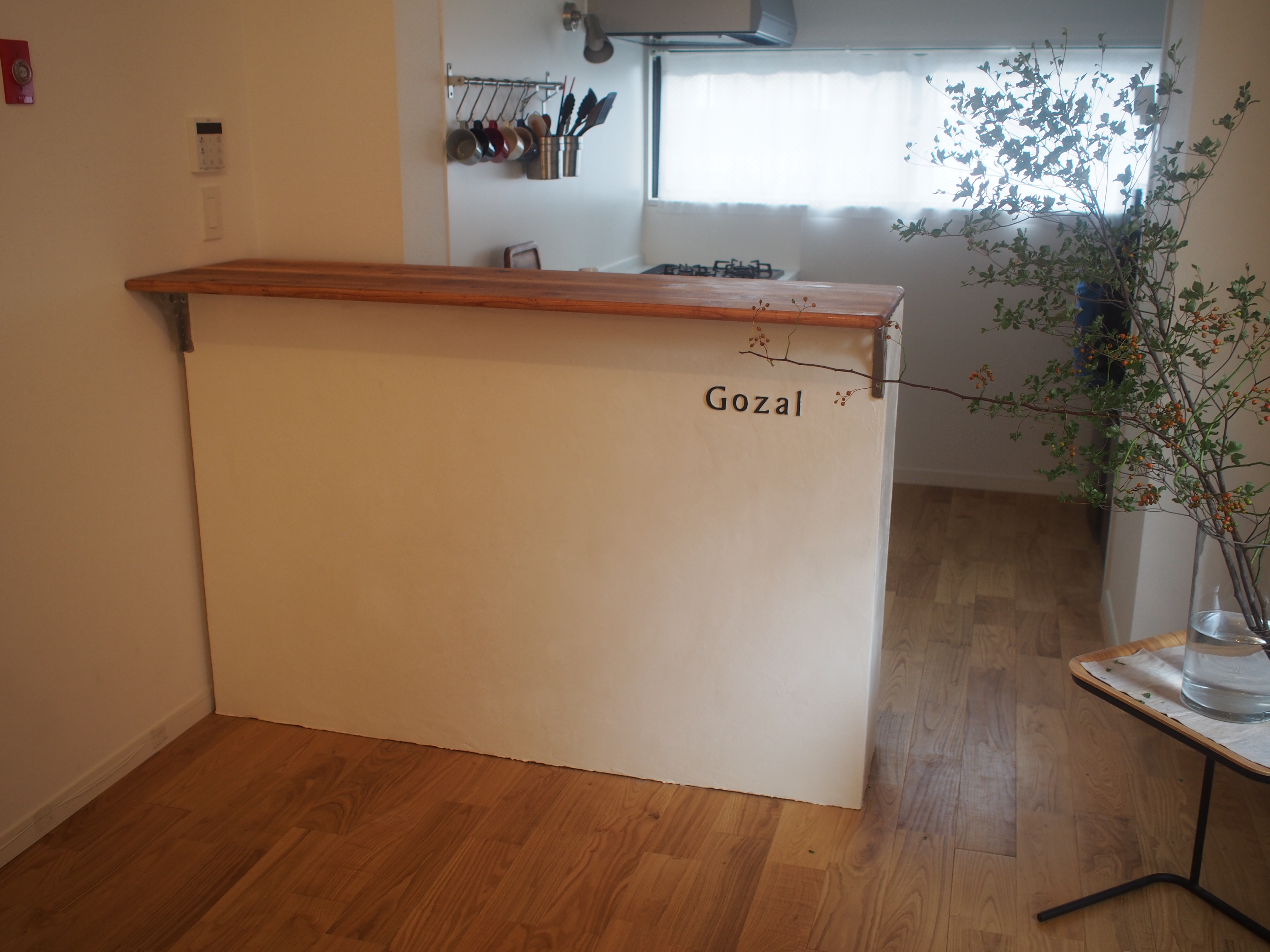 スタンディングデスク＆バーカウンターをDIYする～③仕上げ編～