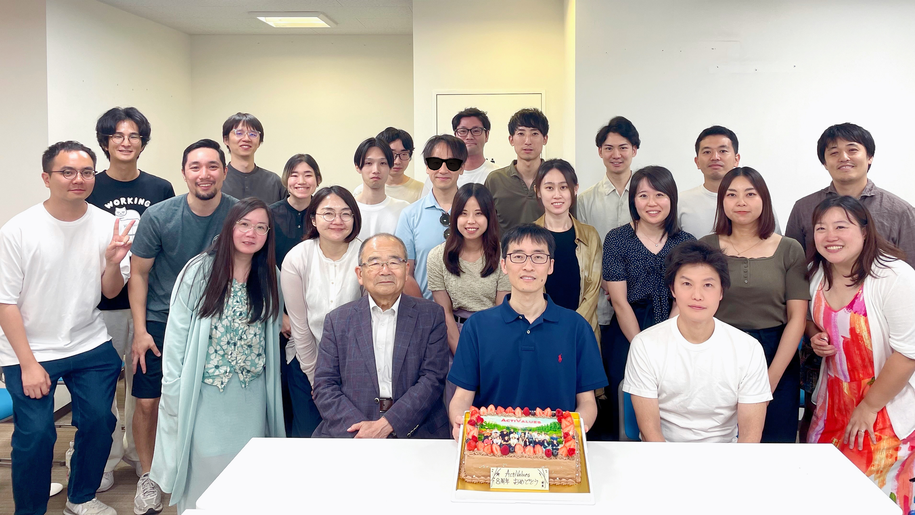 アクティバリューズ 8周年記念！過去を振り返り、未来を見据えて