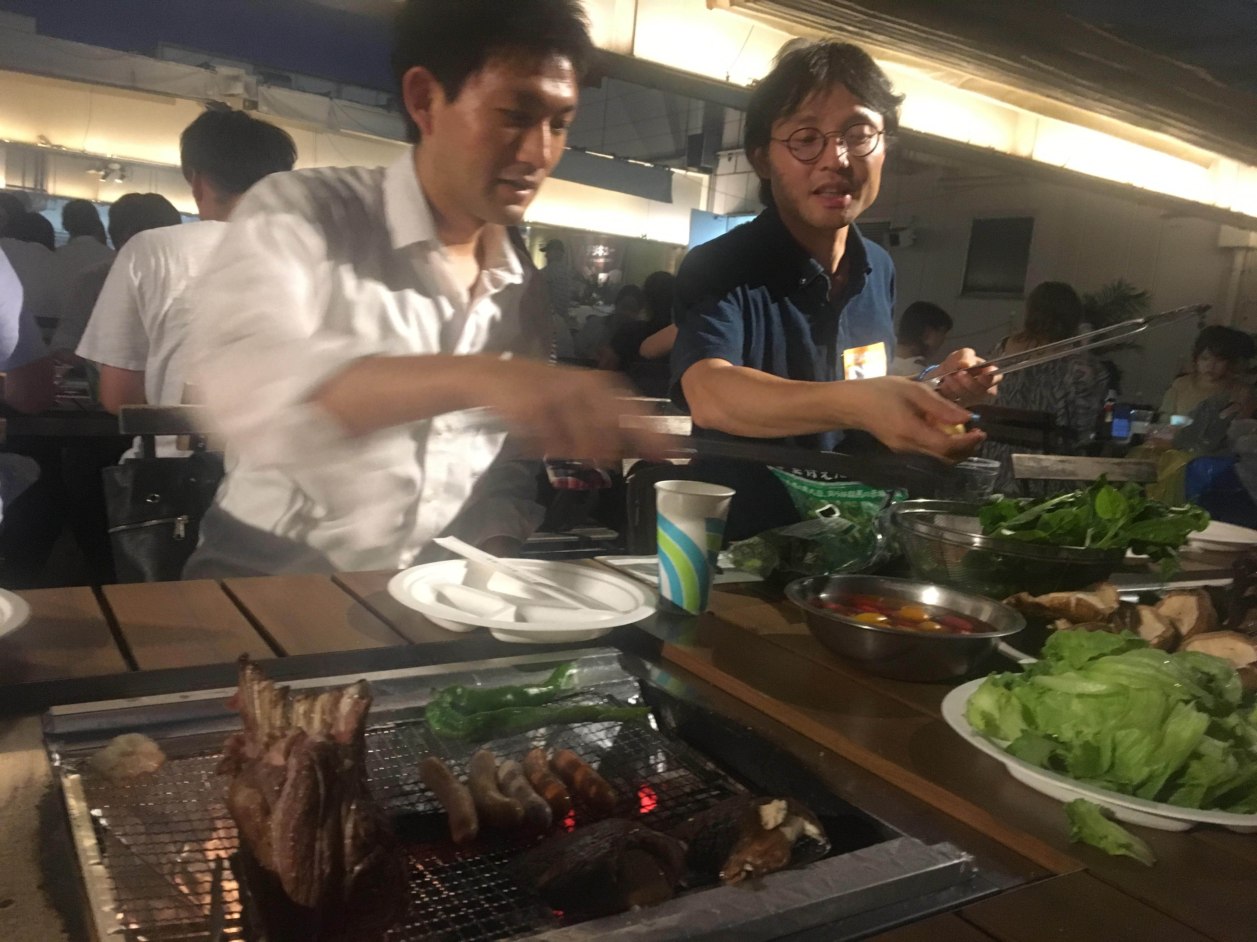 事務局BBQが良すぎてシェアしにくい
