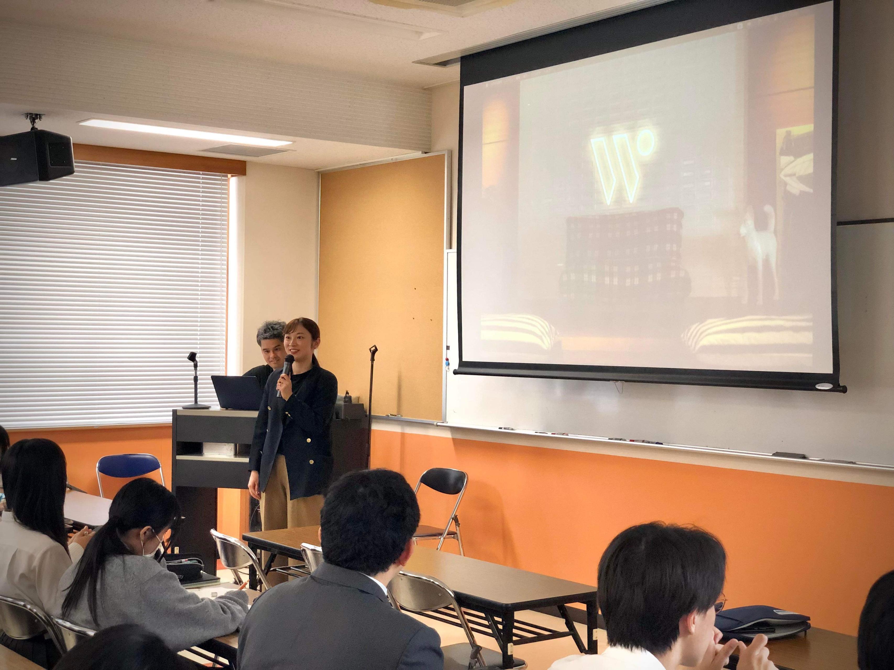 総合的な探究の授業で講演を実施しました！