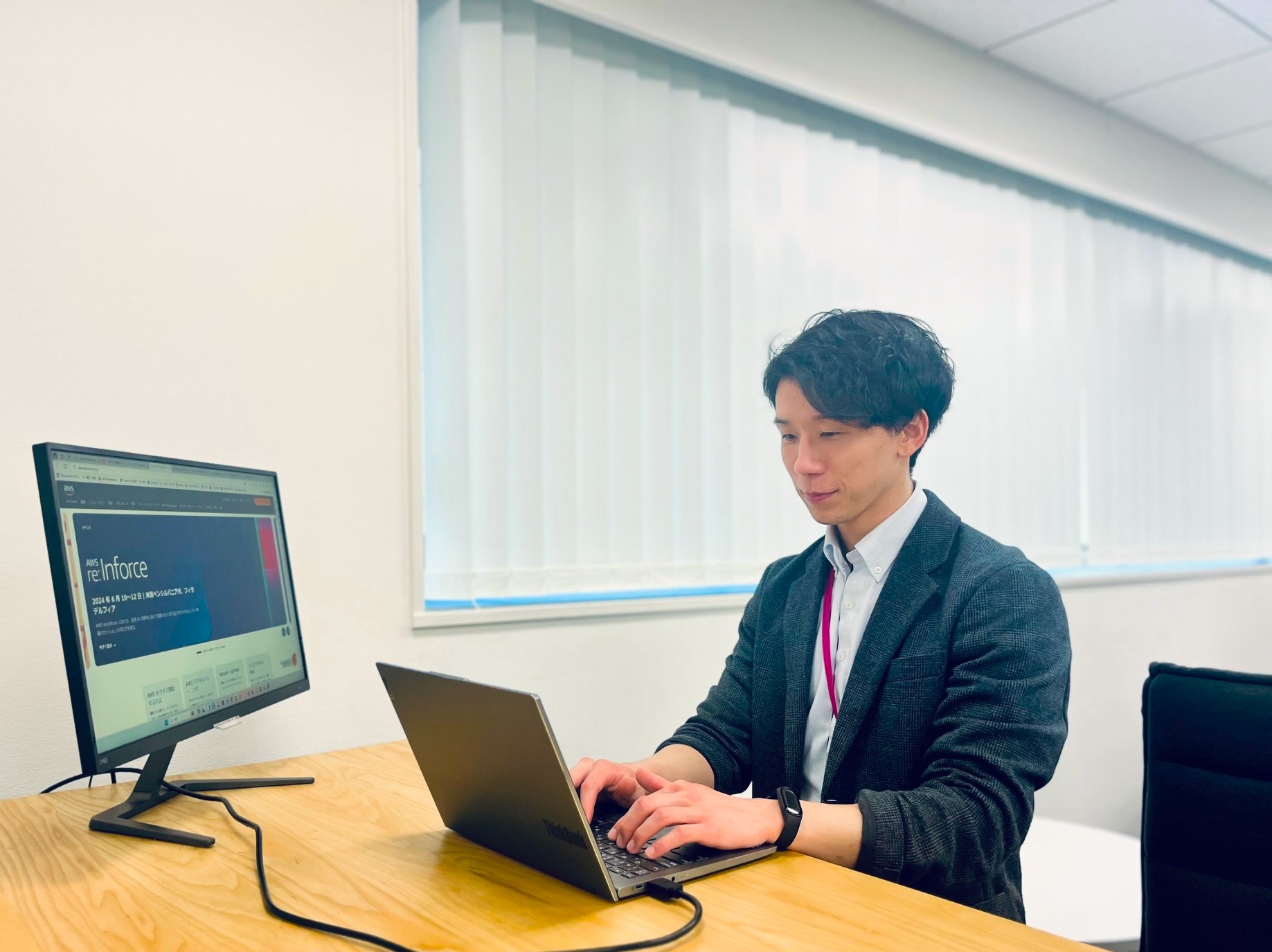 【社員インタビュー】最初のきっかけは、エンジニアに憧れて。そこから成長し続ける！