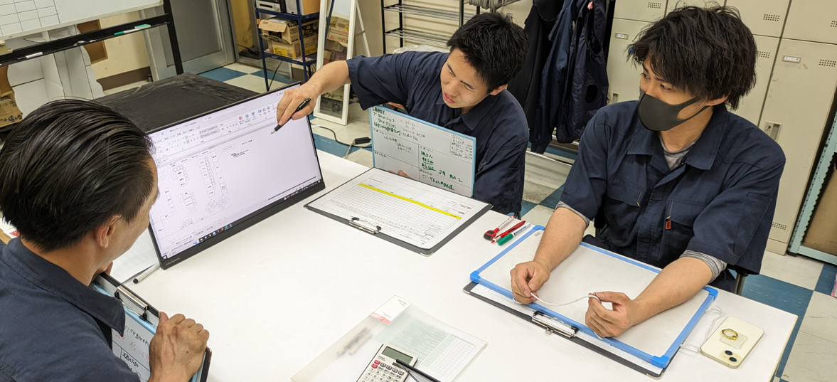 アイデアはどんどんチームで出し合い、形にする！