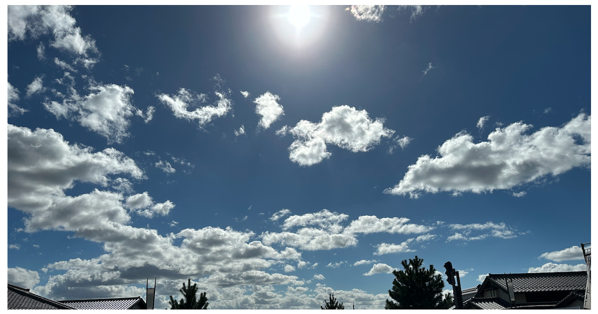 【出雲】晴れるかな。晴れるといいな☀️