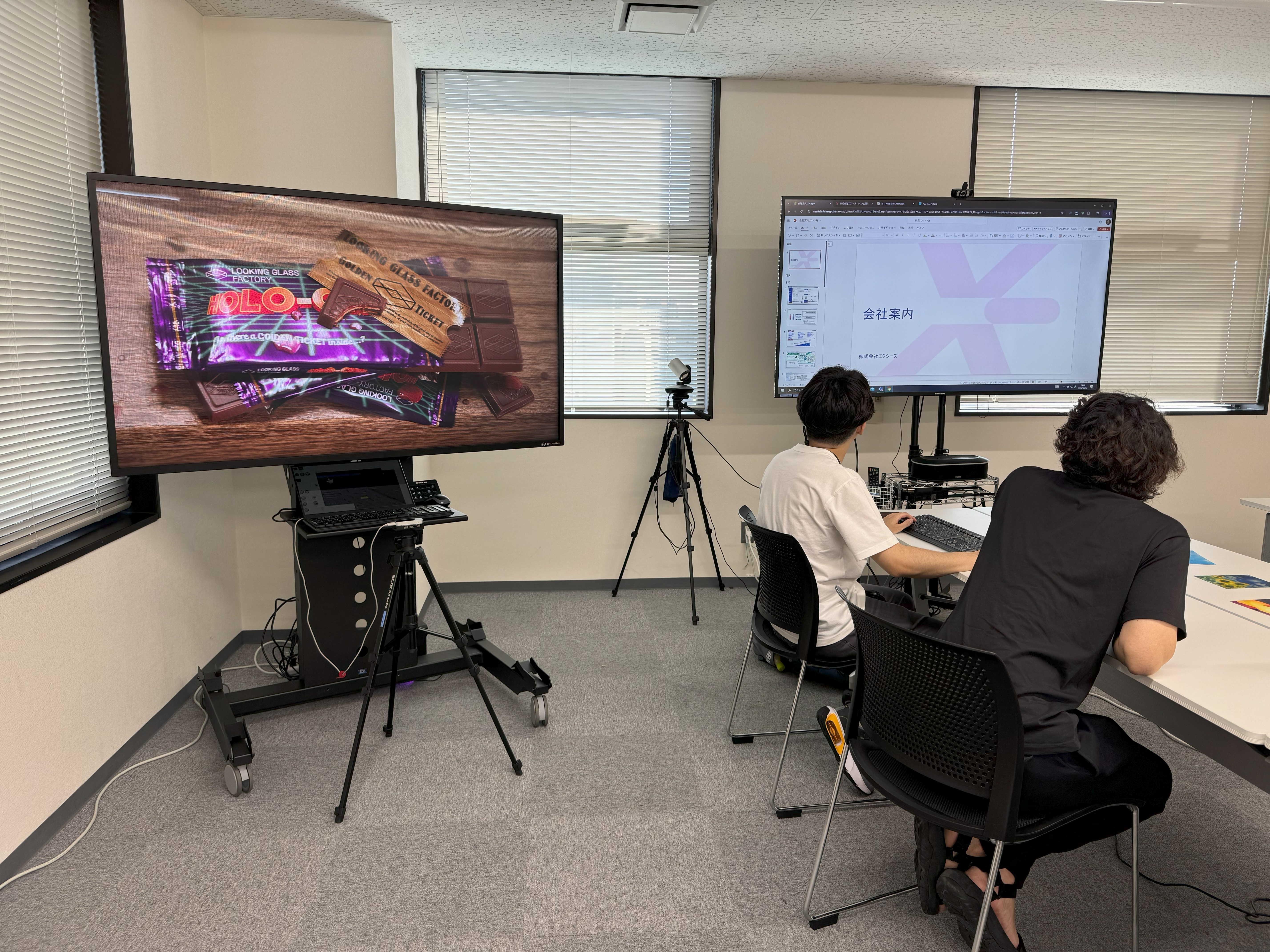 8/6　学生が遊びに来てくれました！