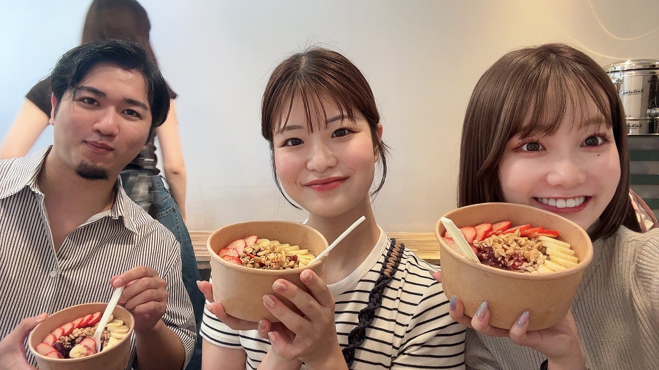 アサイーボウルランチ🫐🍓