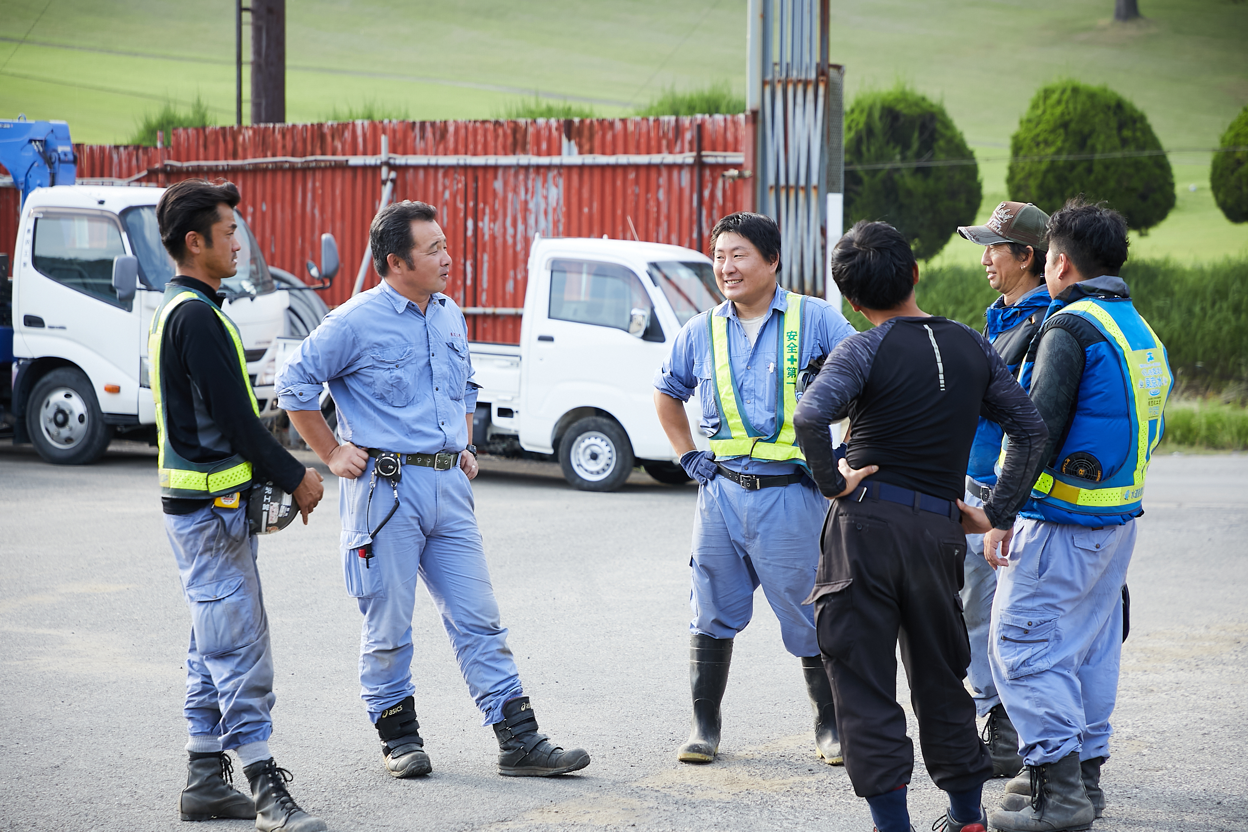 水道局・民間企業とともにつくるのは、人と人をつなぎ幸せにするインフラ。建設で働くリアル・文化を語る。