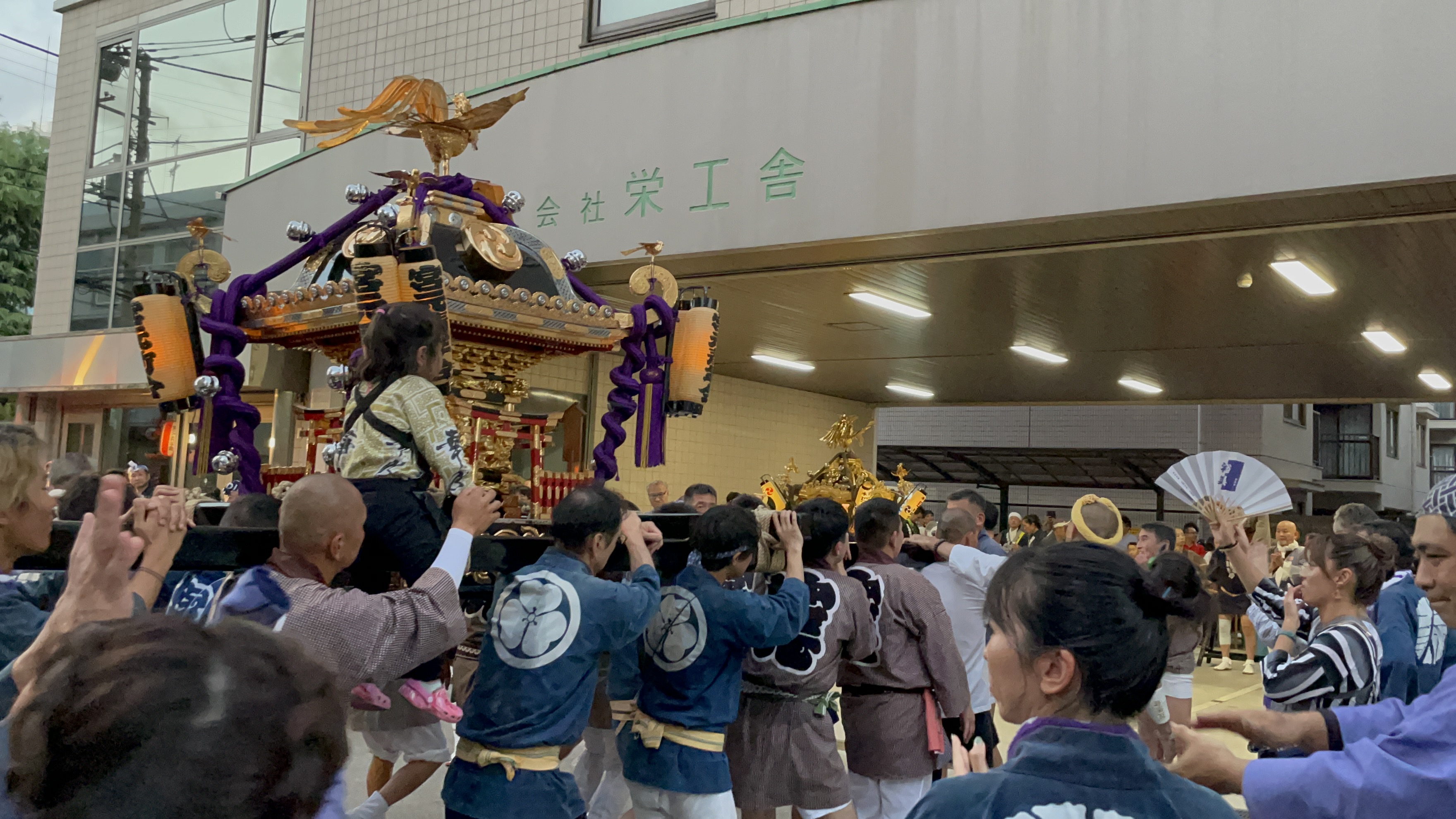 池袋氷川神社の祭礼に参加しました！