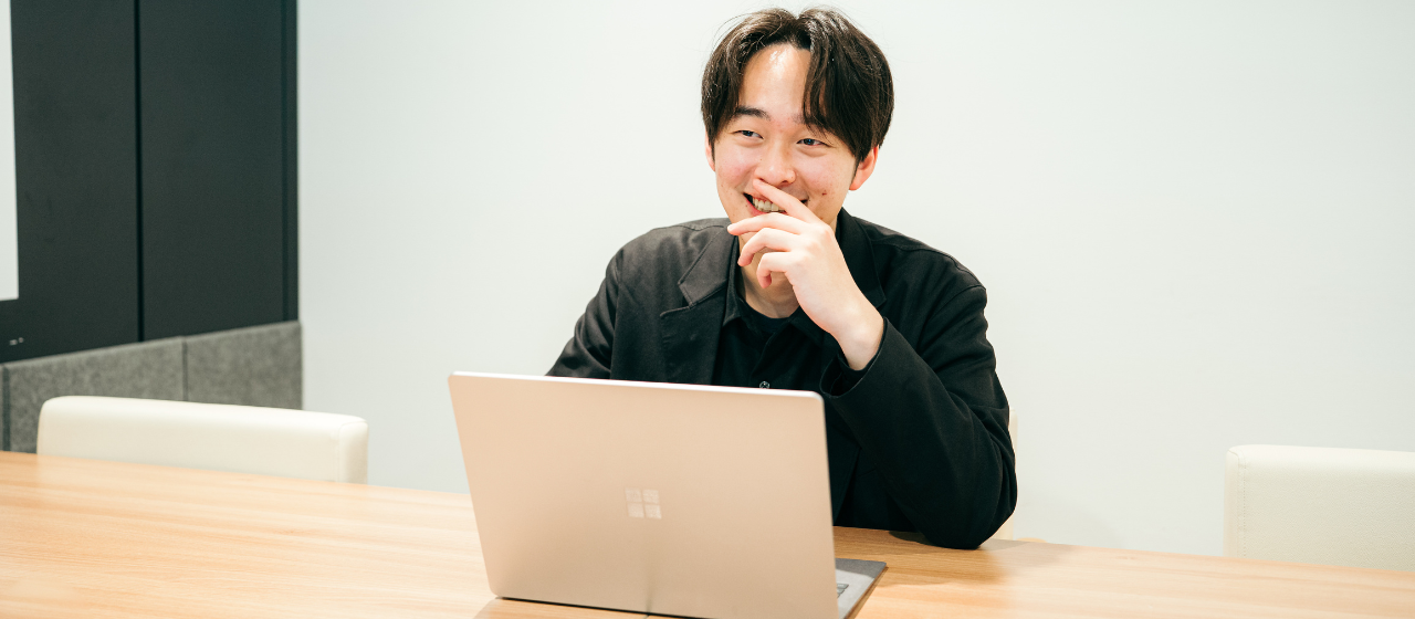 新卒1年目！経営に近いポジションでの業務！！そんな彼の将来のビジョンとは－