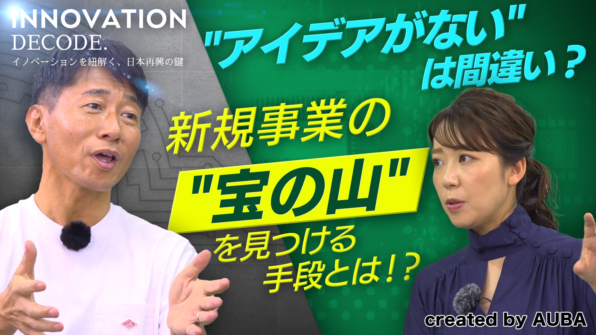 『INNOVATION DECODE.』【#3】公開！
