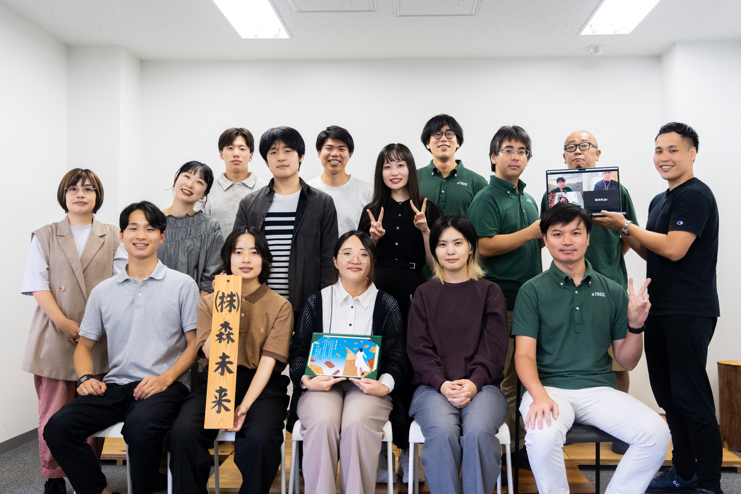 緊張と、初めてに包まれて。森未来で内定式を行いました