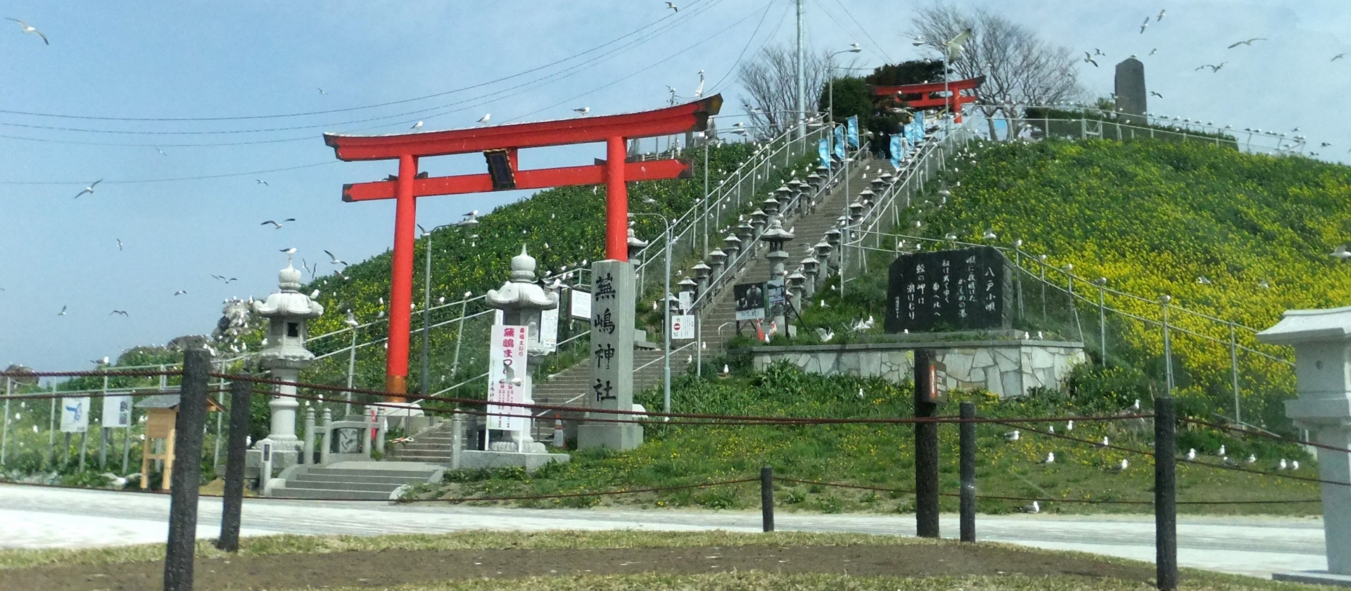 【センター（八戸）れぽーと】蕪嶋神社再建へ