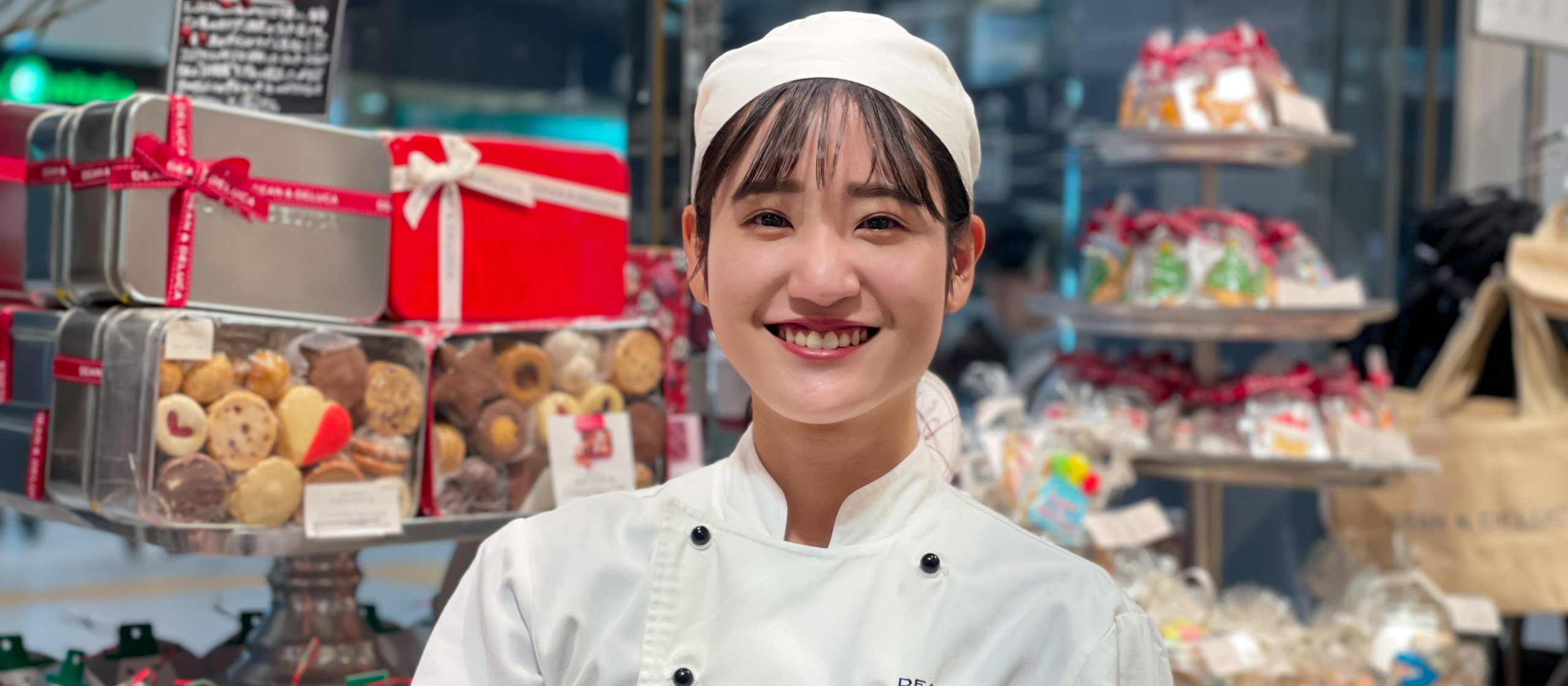 ウェルカムで働くヒト 2021年新卒 DEAN & DELUCA マーケットリーダー 佐々木 亜実