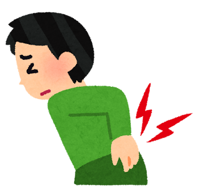 ぎっくり背中が流行っているそうです