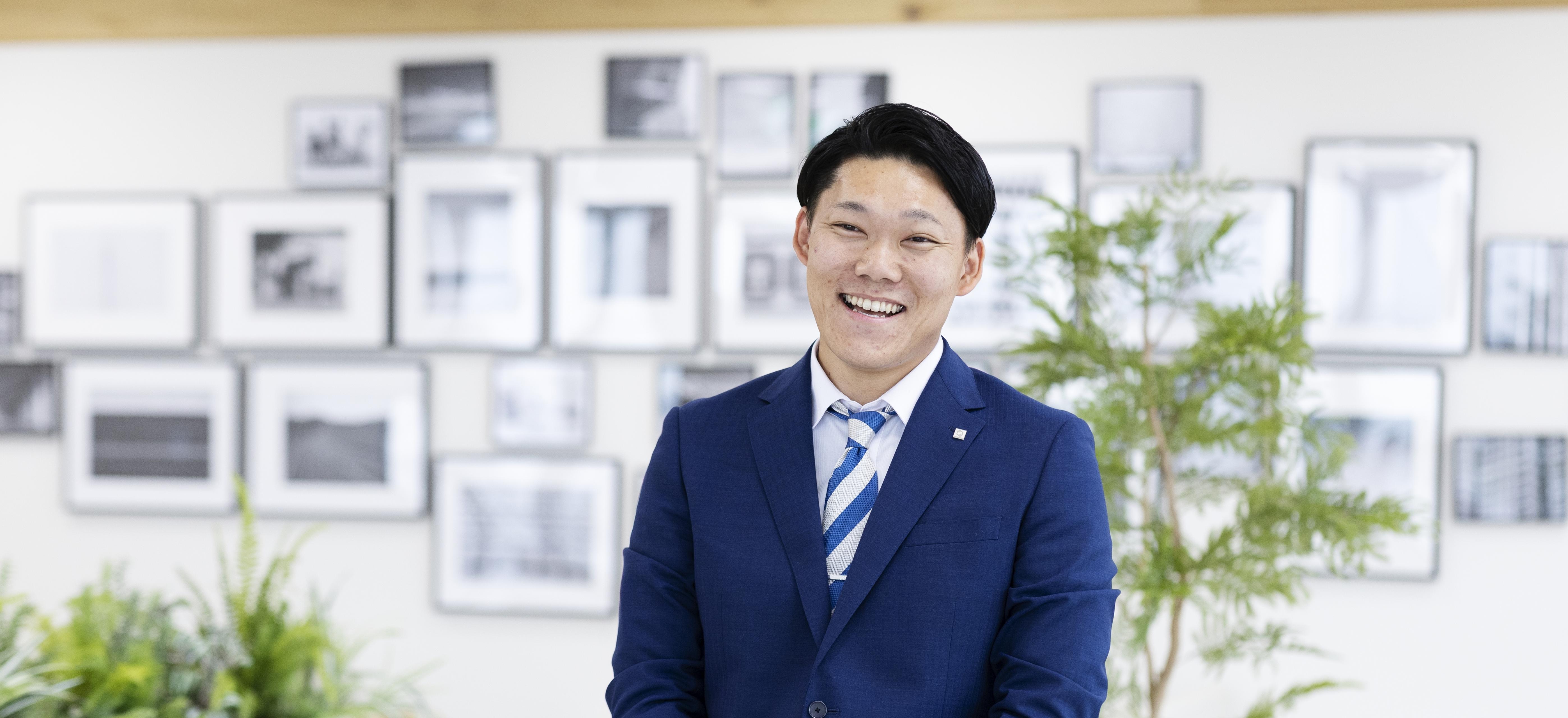 【社員インタビュー#01】元・お笑い芸人が測量の世界で見つけた“本気になれる場所”