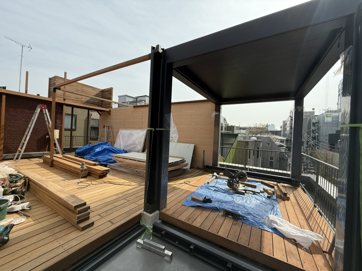 【ANKER＆ZIMMER】屋上に、自社プロダクトを詰め込んだ特別な空間を建設中！Vol.２