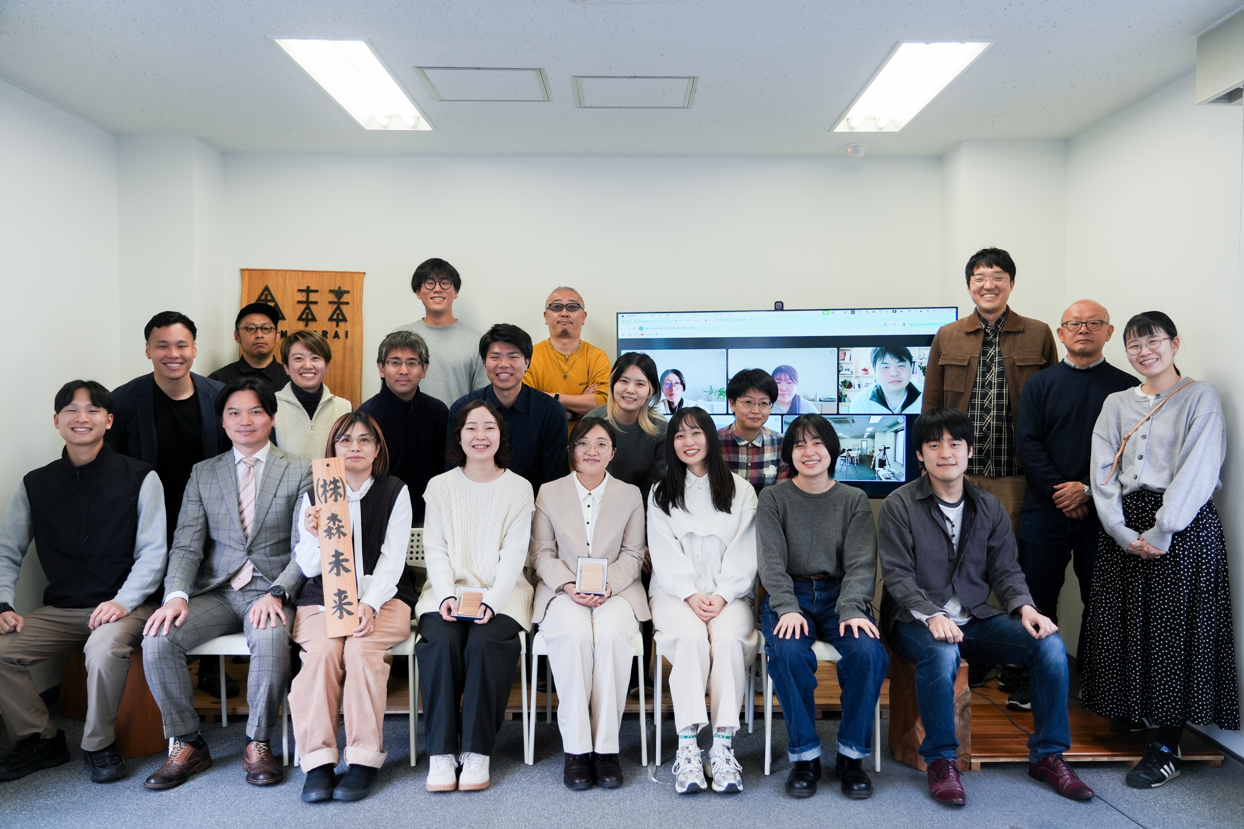 2025年度森未来入社式🌸
