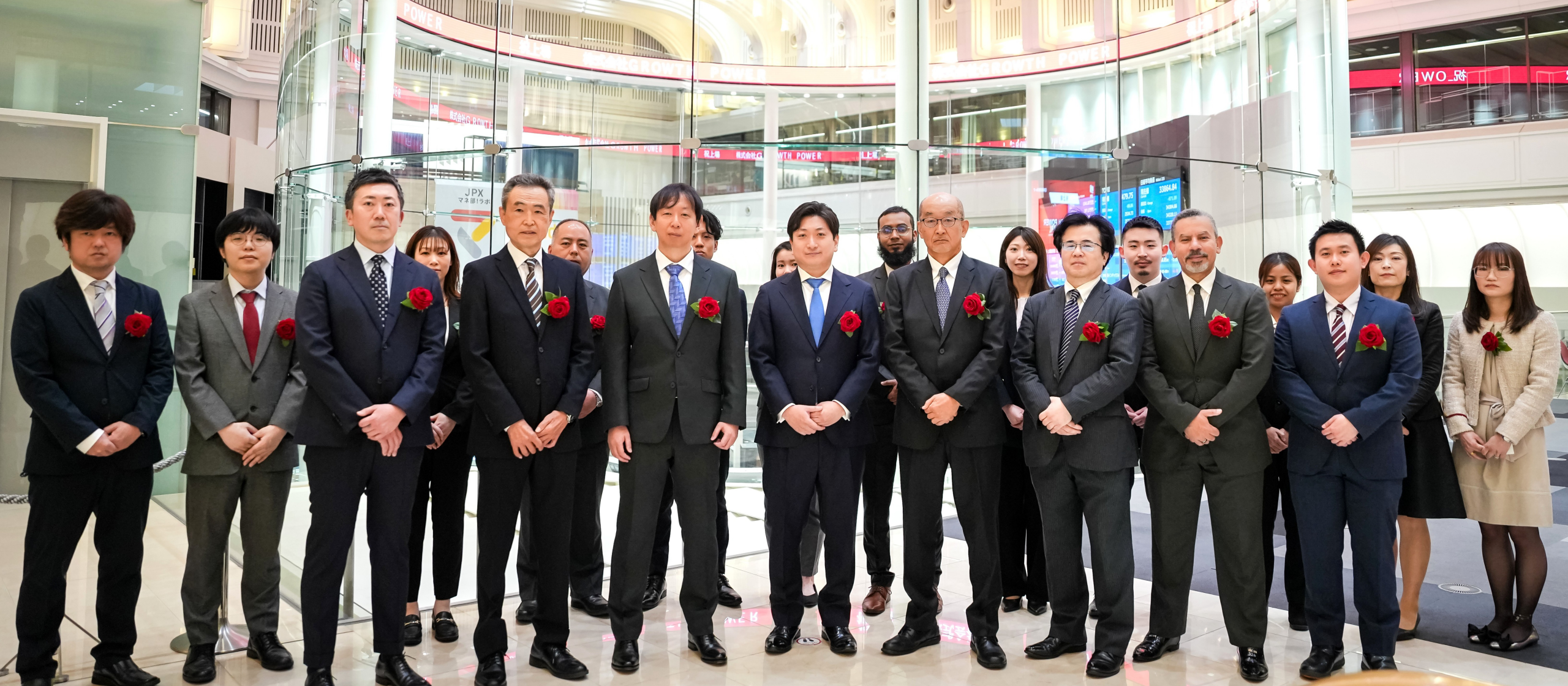 \\祝//グループ会社（株）ＧＲＯＷＴＨＰＯＷＥＲが上場しました。