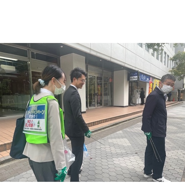 芝地区クリーンキャンペーンに参加しました(春)