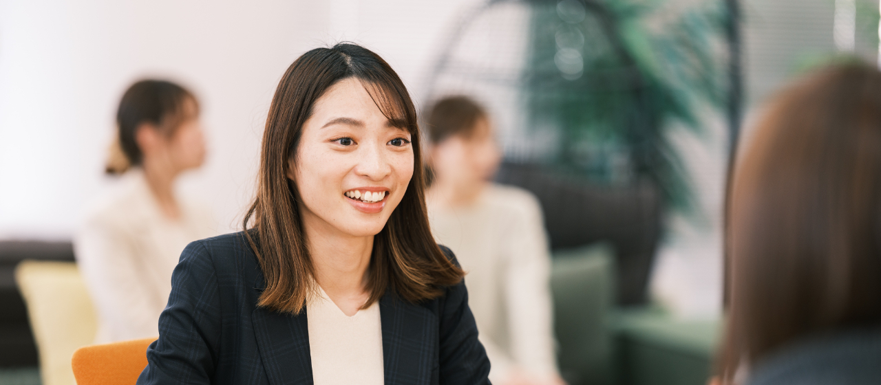 仕事にも子育てにも、全力投球！ 人に寄り添う仕事で、目標をもってキャリアを築いていきたい