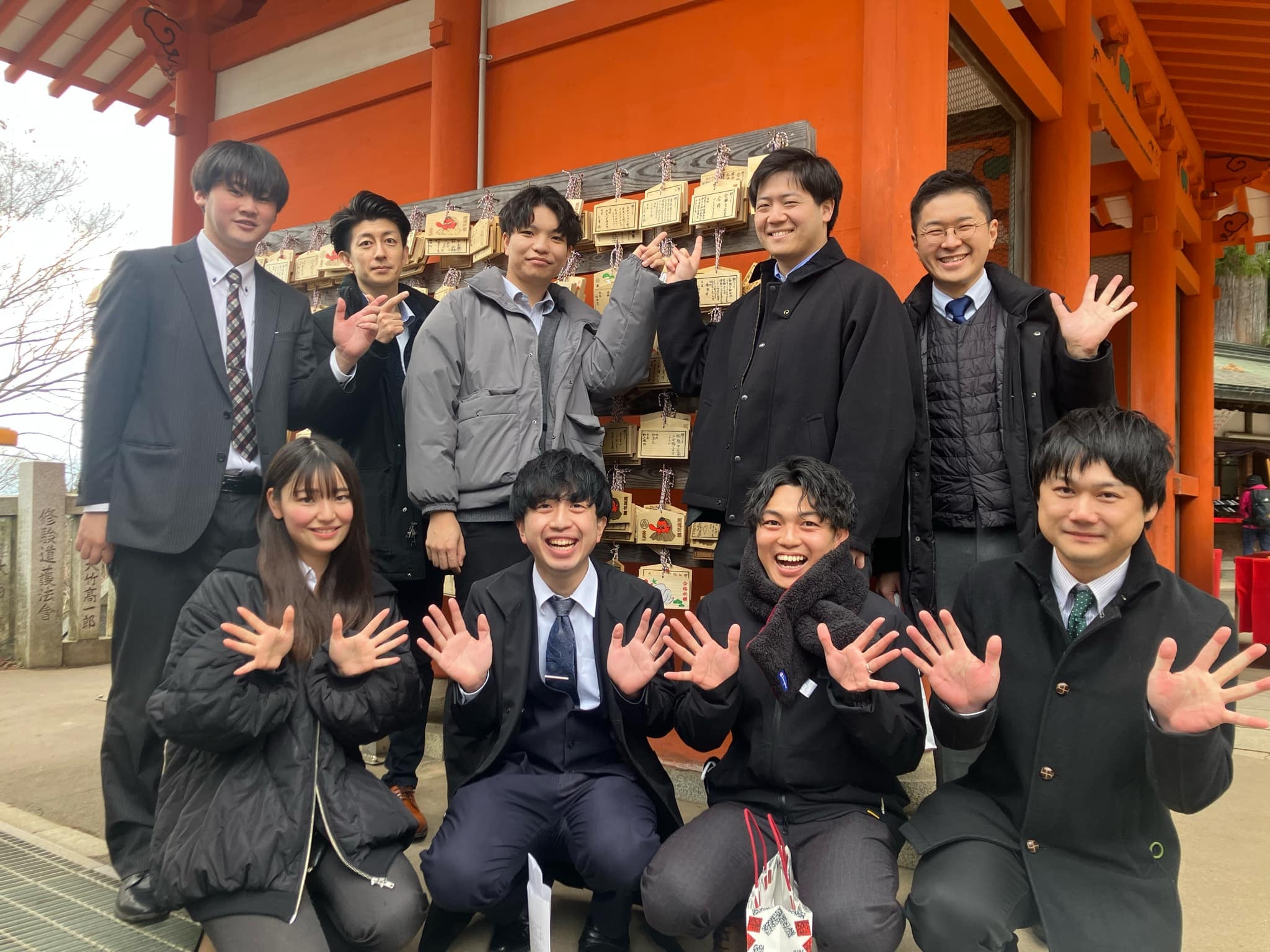 合格祈願とCSR活動