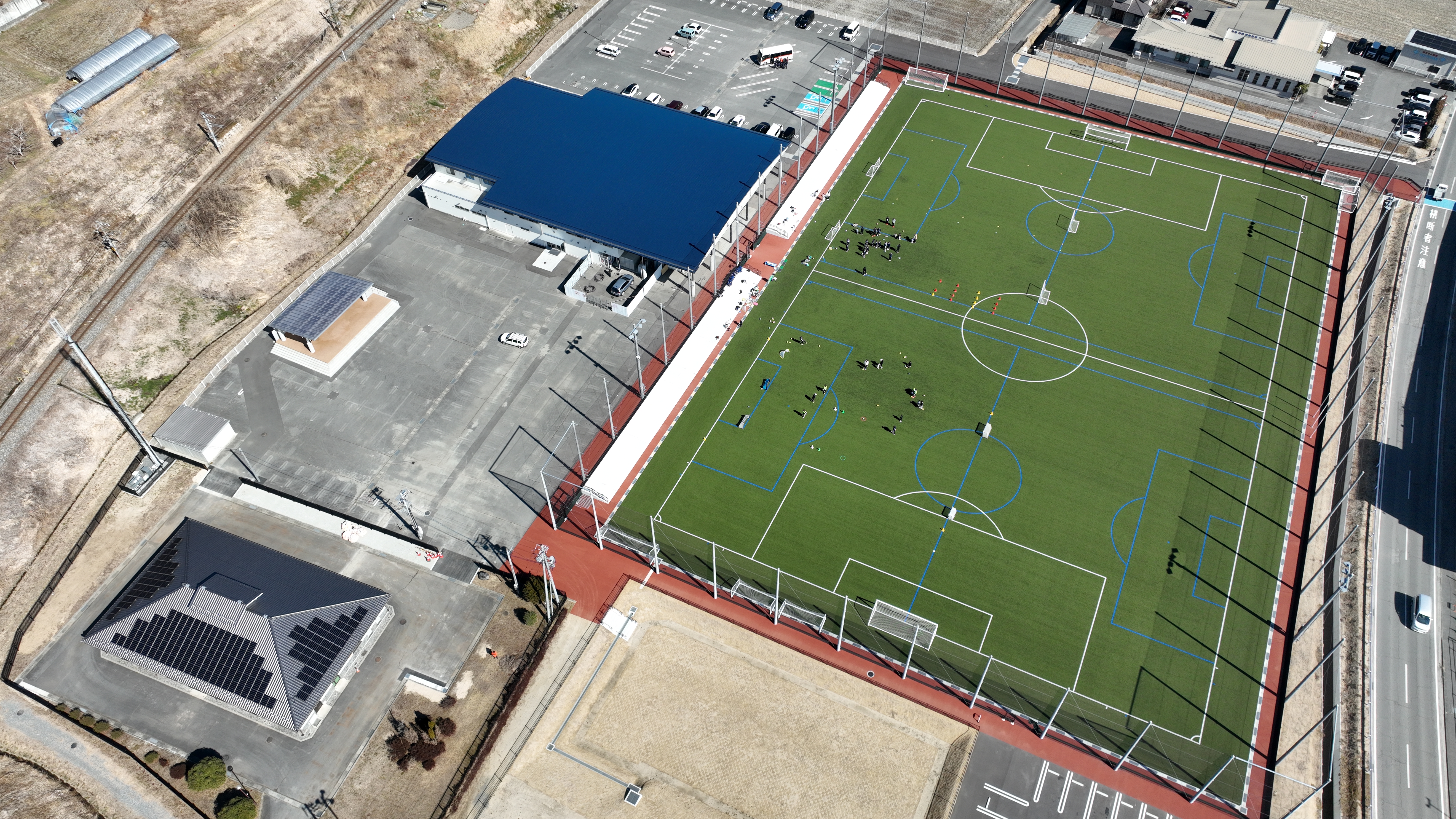 【高森町サッカー場ゼロカーボン事業・運用開始】