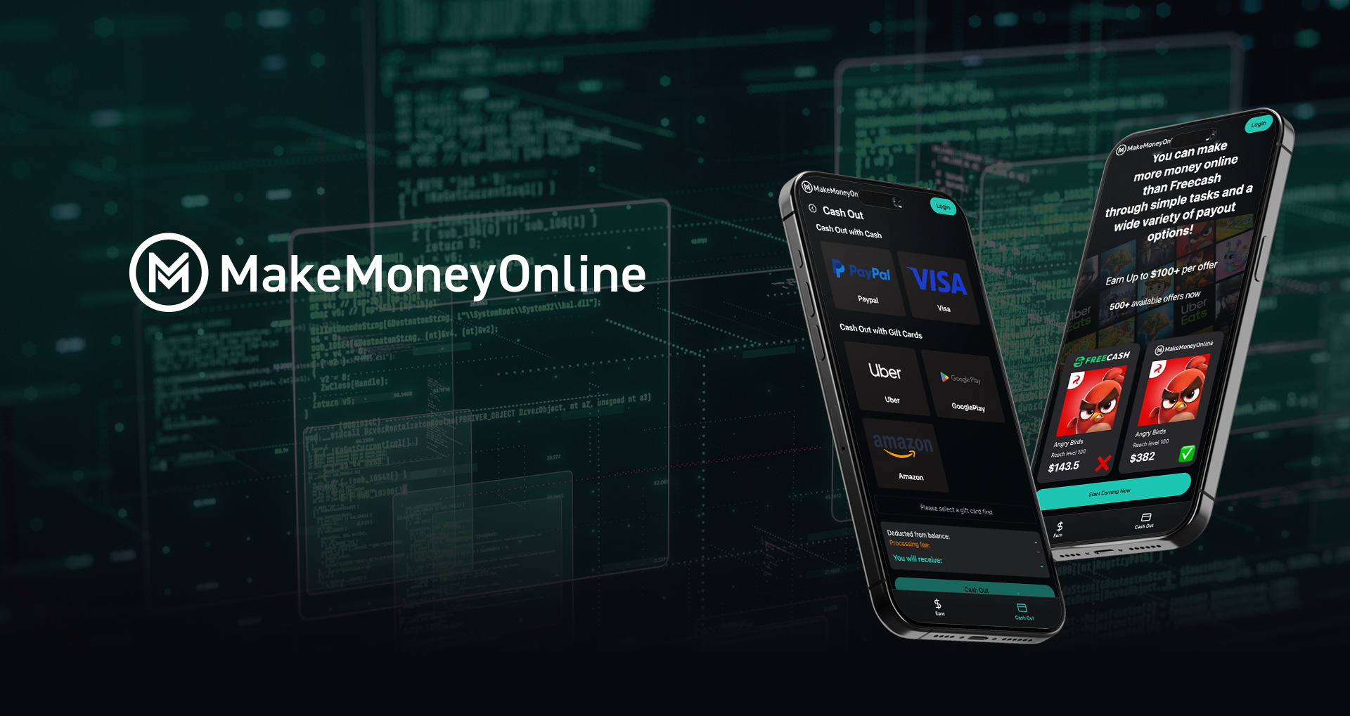 US市場向けに、ゲームでお金を稼げる新感覚プラットフォーム「MakeMoneyOnline」をリリースしました！