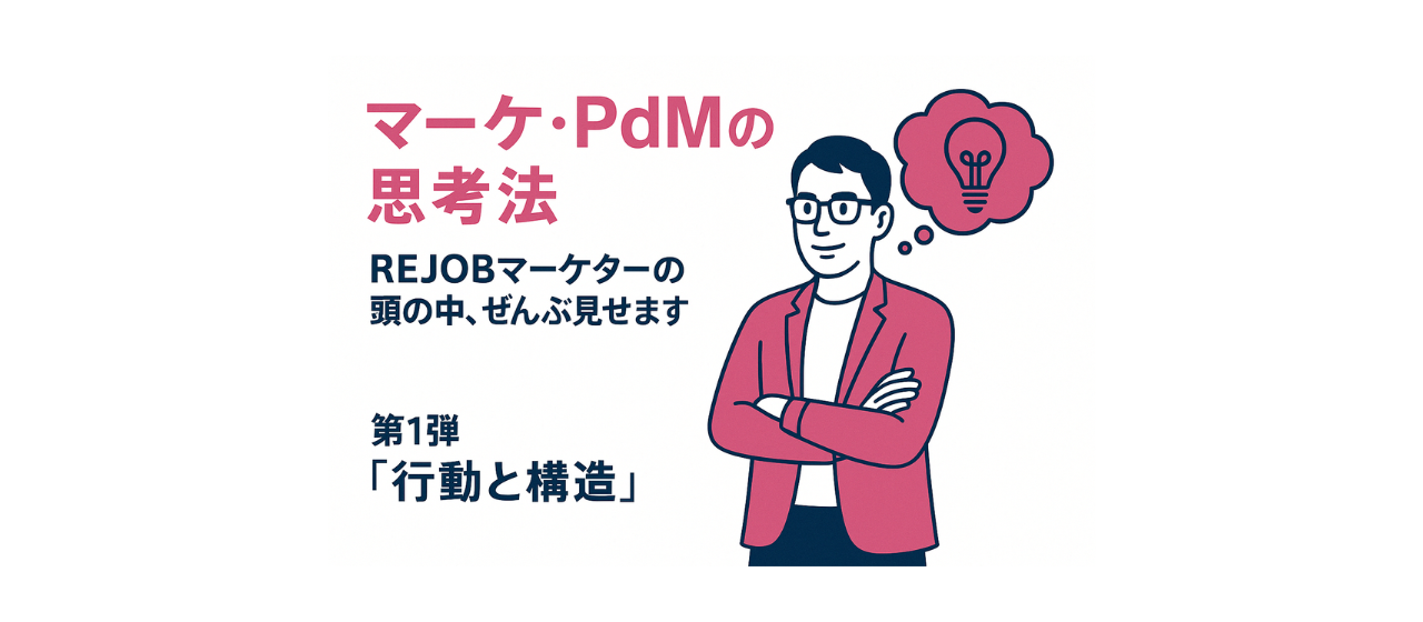 マーケター、PdMの大事な考え方「行動と構造」