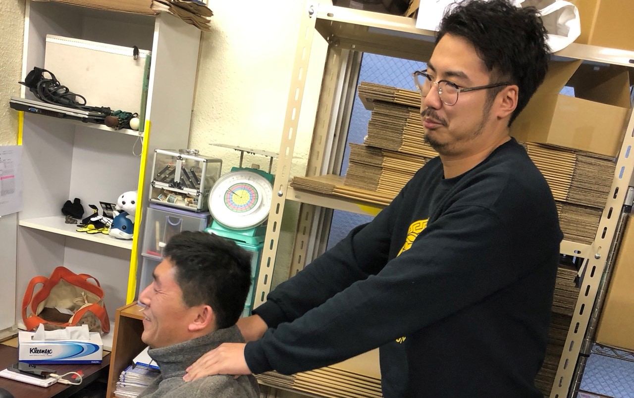 肩の力を抜きましょう！