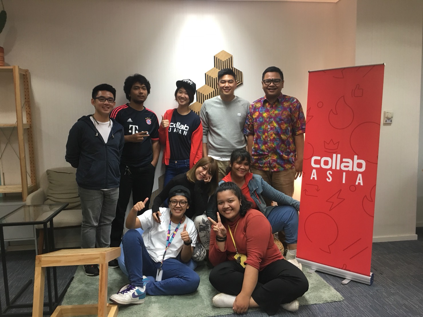 Collabジャカルタオフィスに行ってきました！！（Japanスタッフ見つけられますか笑？）