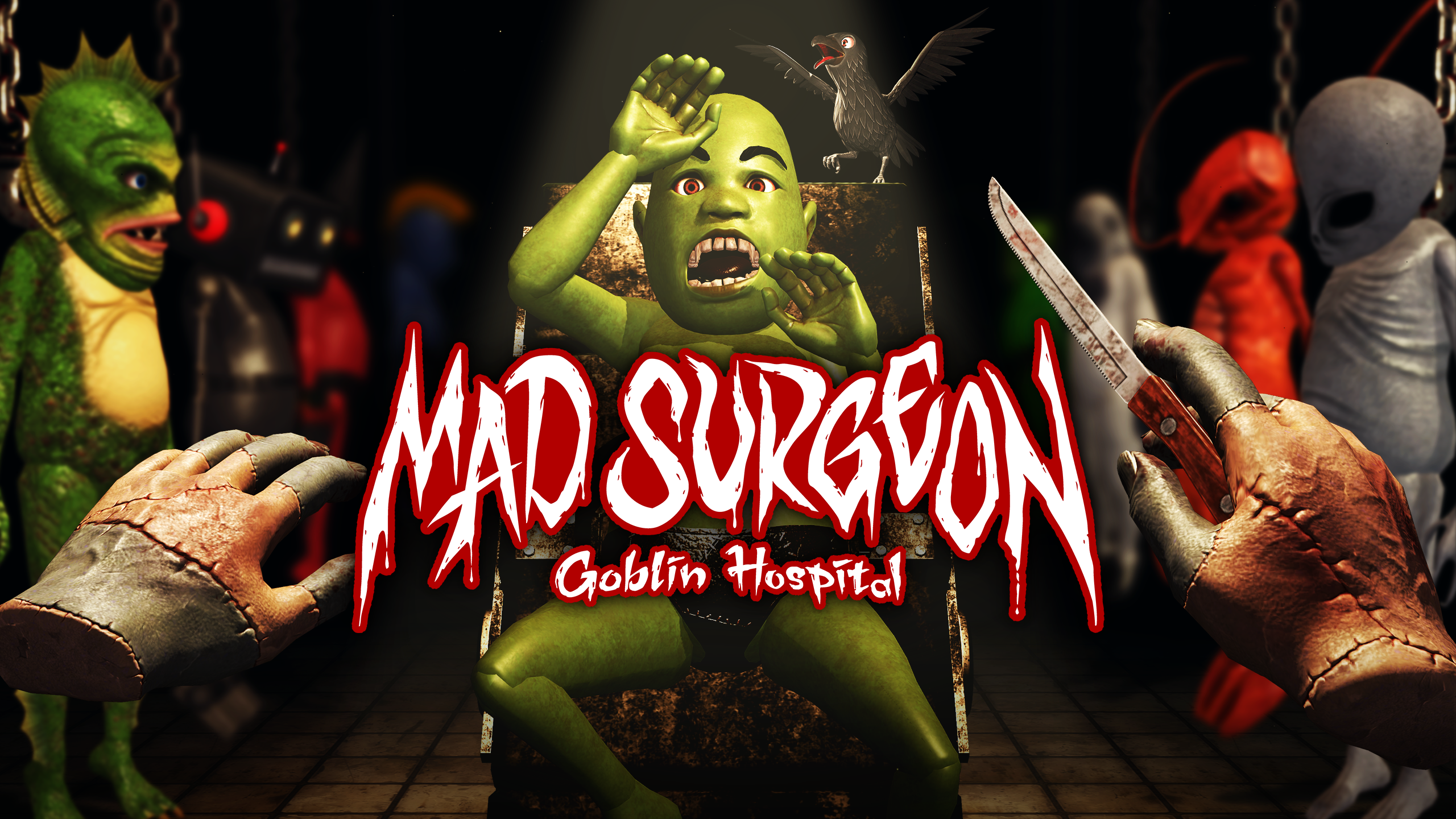 Bazooka Studioより最新作『MAD SURGEON-Goblin Hospital-』をリリースしました！