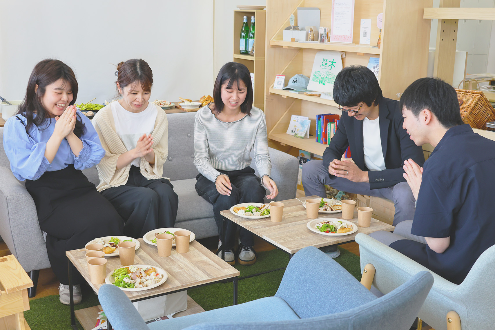 ランチパーティー開催！初収穫と食卓の協創