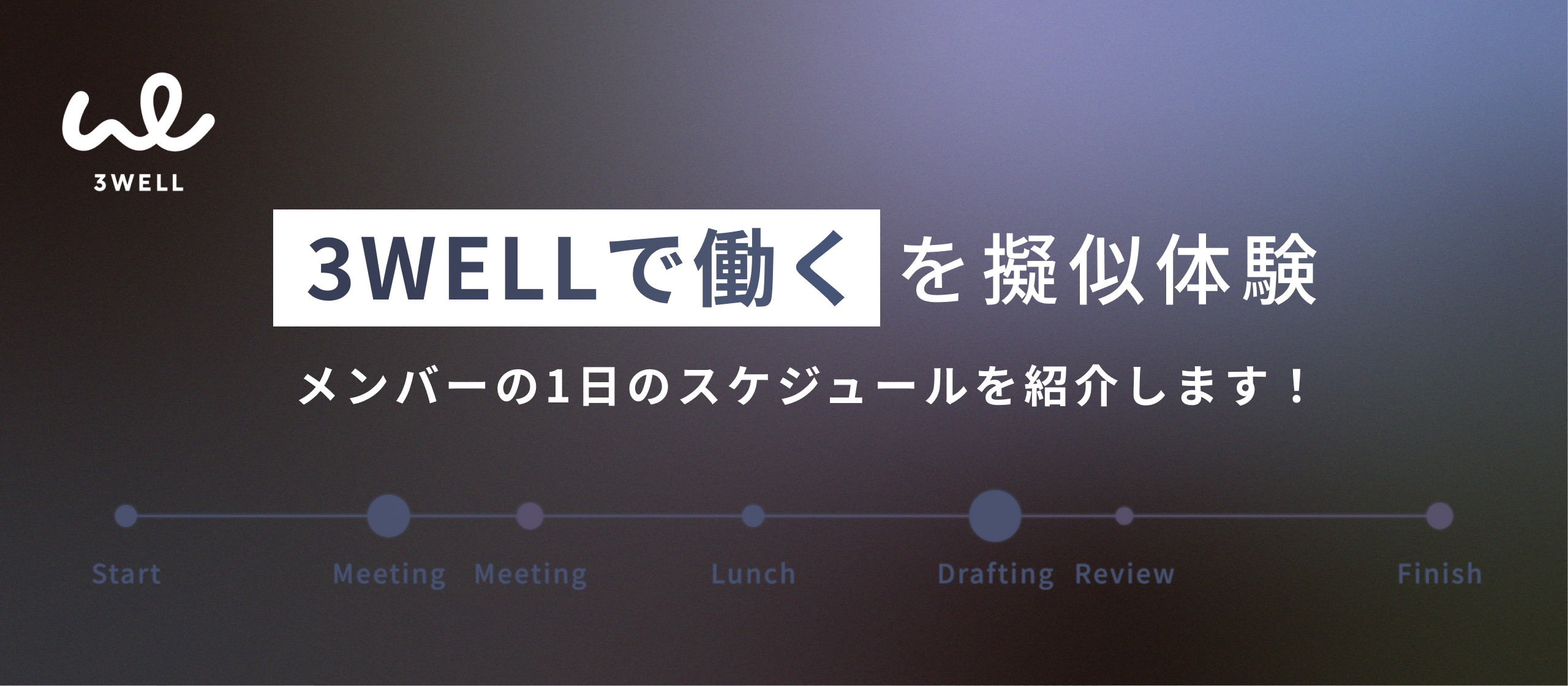 【働き方紹介】3WELLで働くってこんな感じ！セールス職・ディレクター職の1日をご紹介！