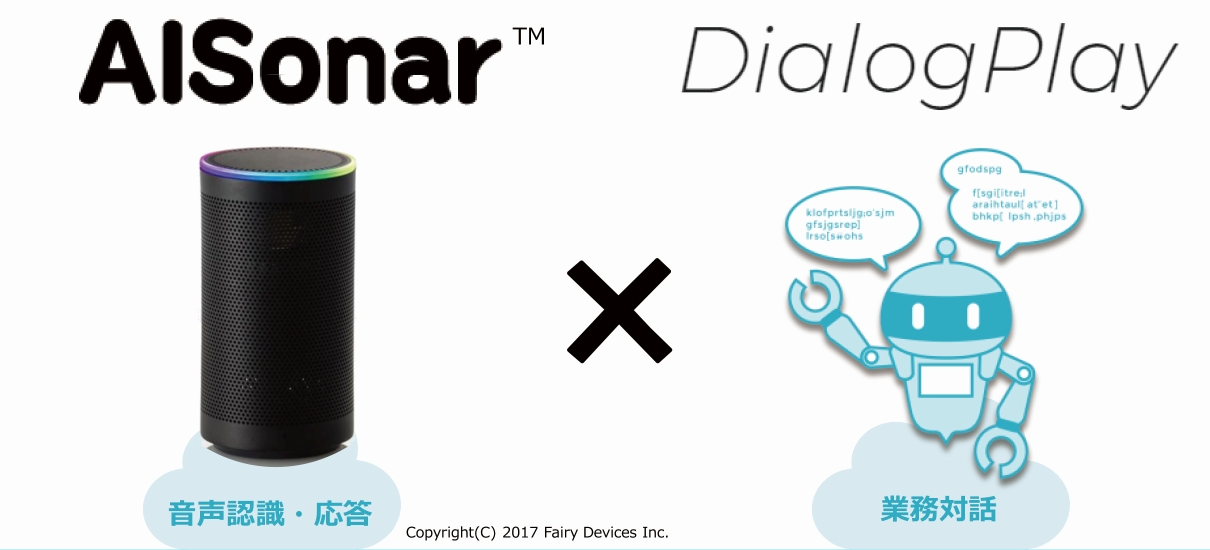 4月4日〜の「AI・人工知能EXPO」でスマートスピーカーAISonar＆DialogPlayをブース出展します