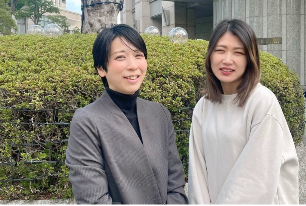 産休・育休インタビュー「妊娠しても安心して相談できる環境」　　　　　　　　　　　　　　　　　　事業統括本部　教育（パート・アルバイト）黒澤恵　　　　　　　　　　　　　　　　　　　事業統括本部　採用（パート・アルバイト）髙橋結美