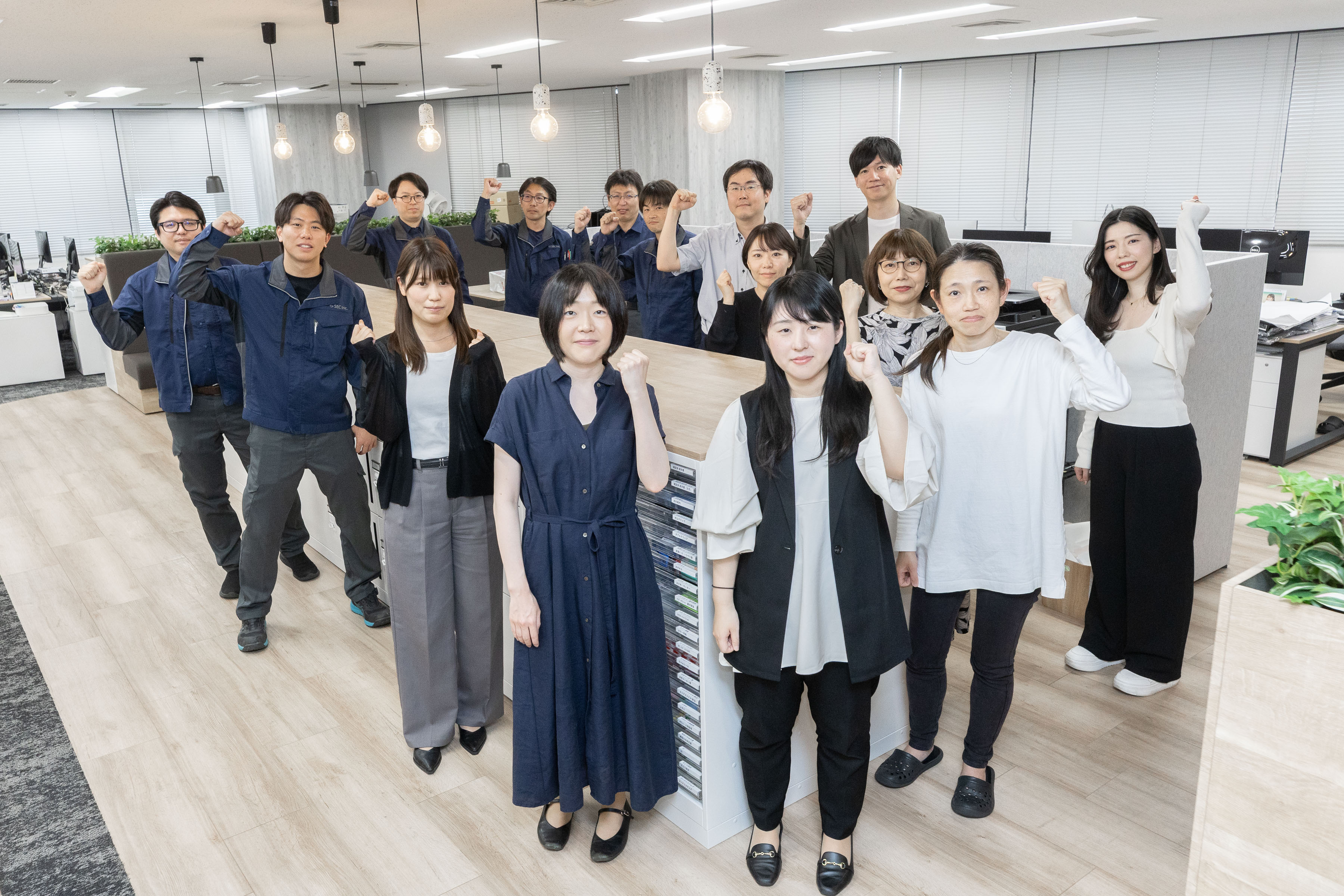 【雰囲気紹介】社員一丸となって採用に取り組むSECの様子