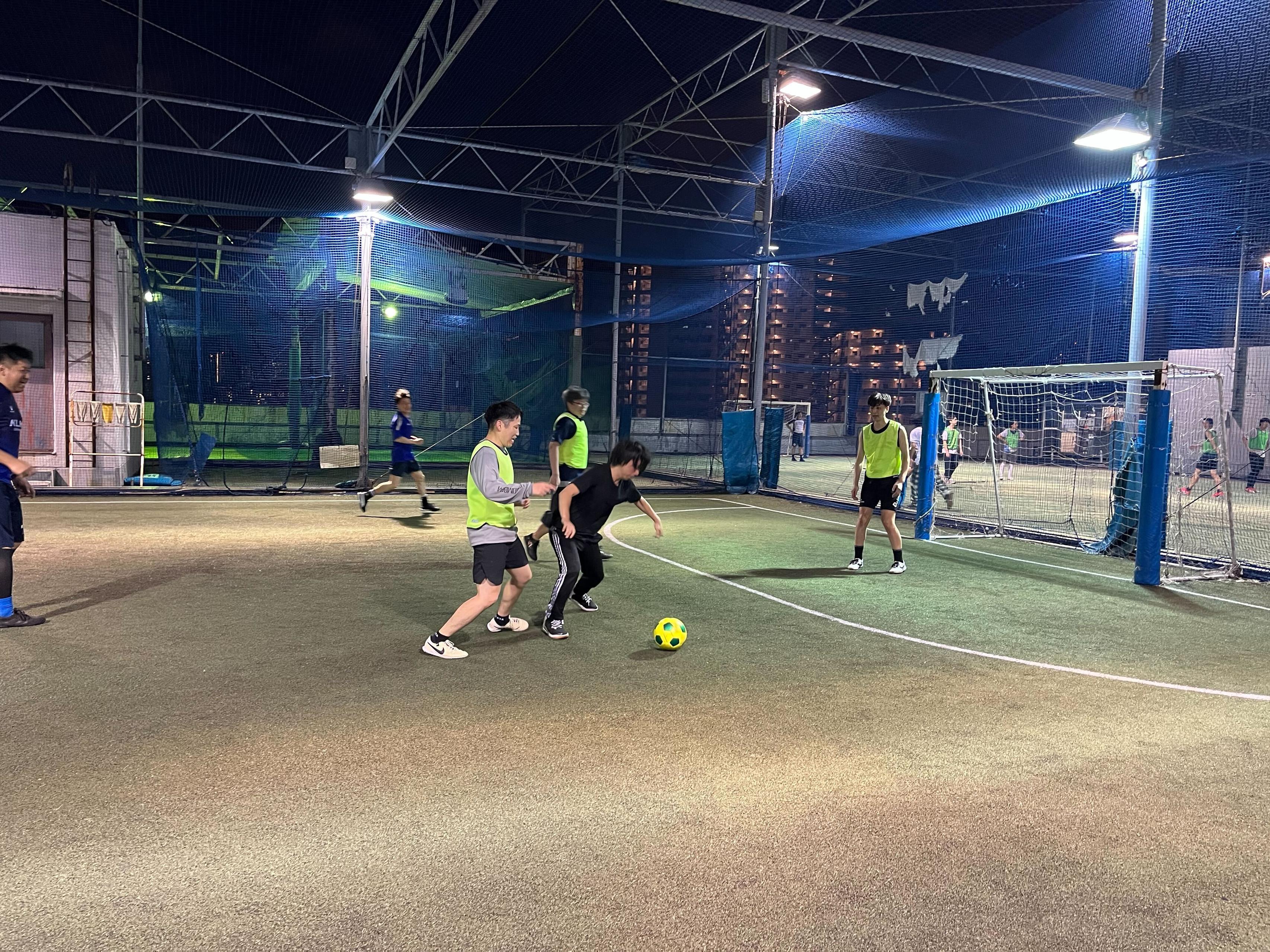 猿(フットサル)部6月の活動報告 「ナイスプレー！」