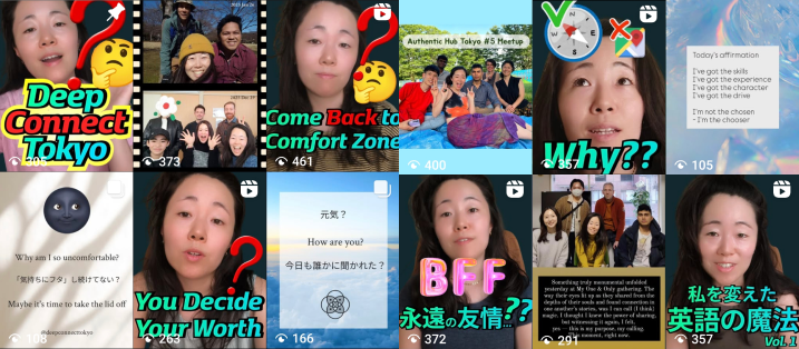 Instagram🌈バイリンガルコンテンツ制作