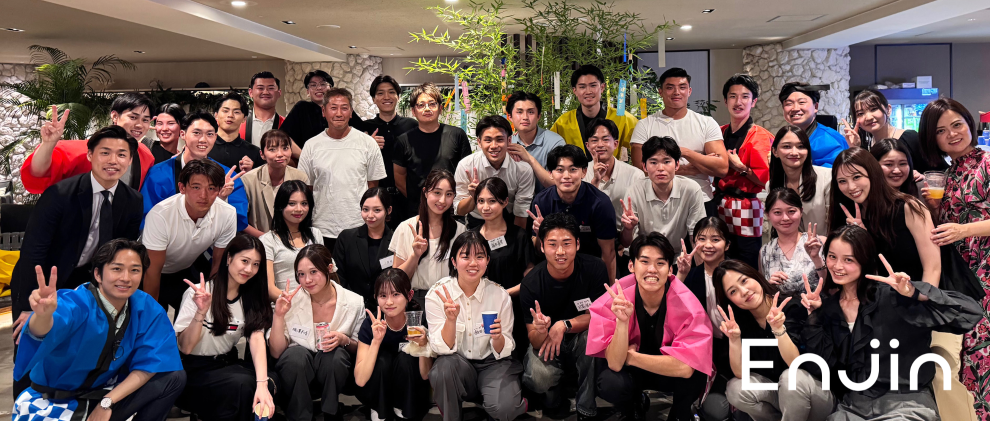 【Enjin社内イベント 七夕パーティー】～流しそうめんと短冊を手に、語り合った七夕の夜～