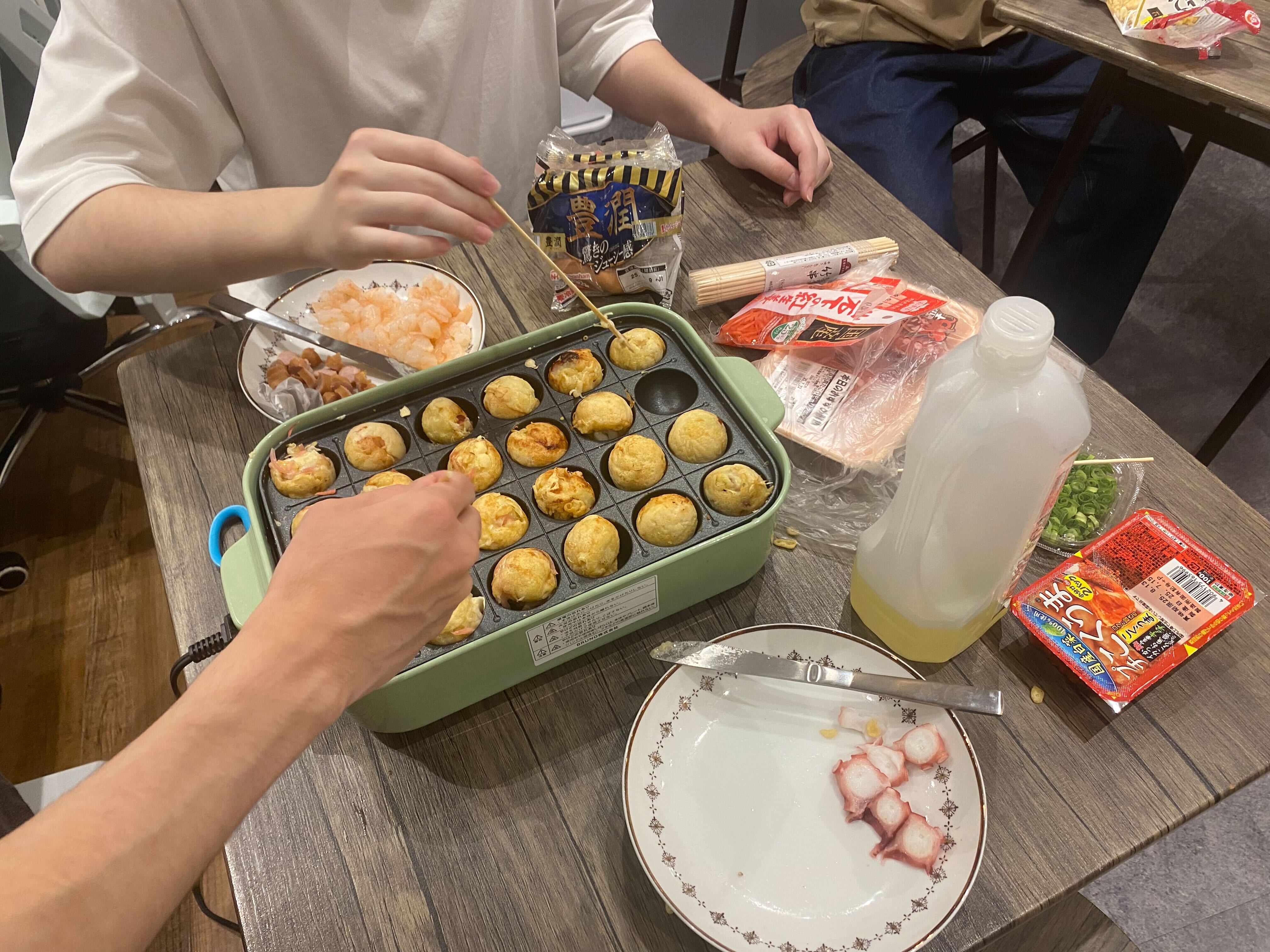 第1回たこ焼きパーティーを開催しました