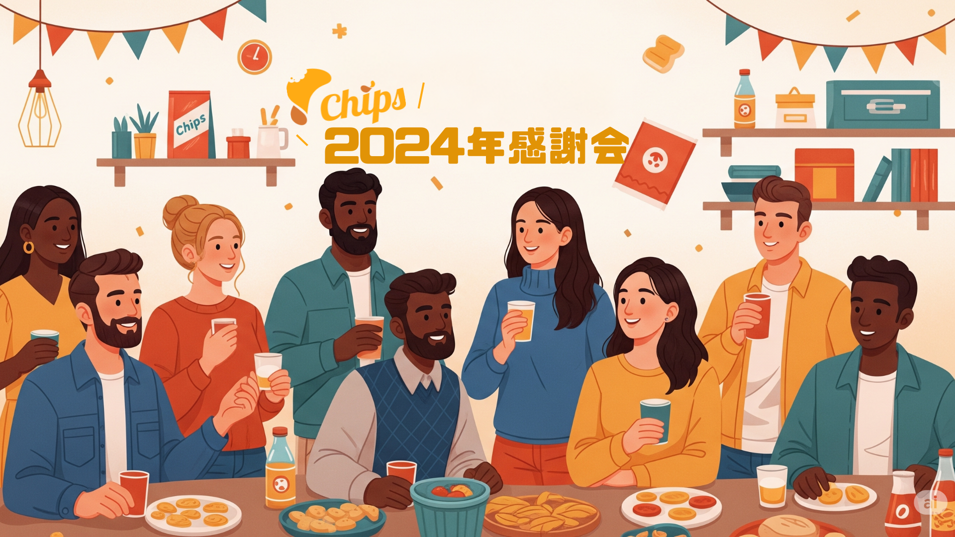 【Chips感謝会】2024年編｜ひたすらパンチ、コンソメパンチ